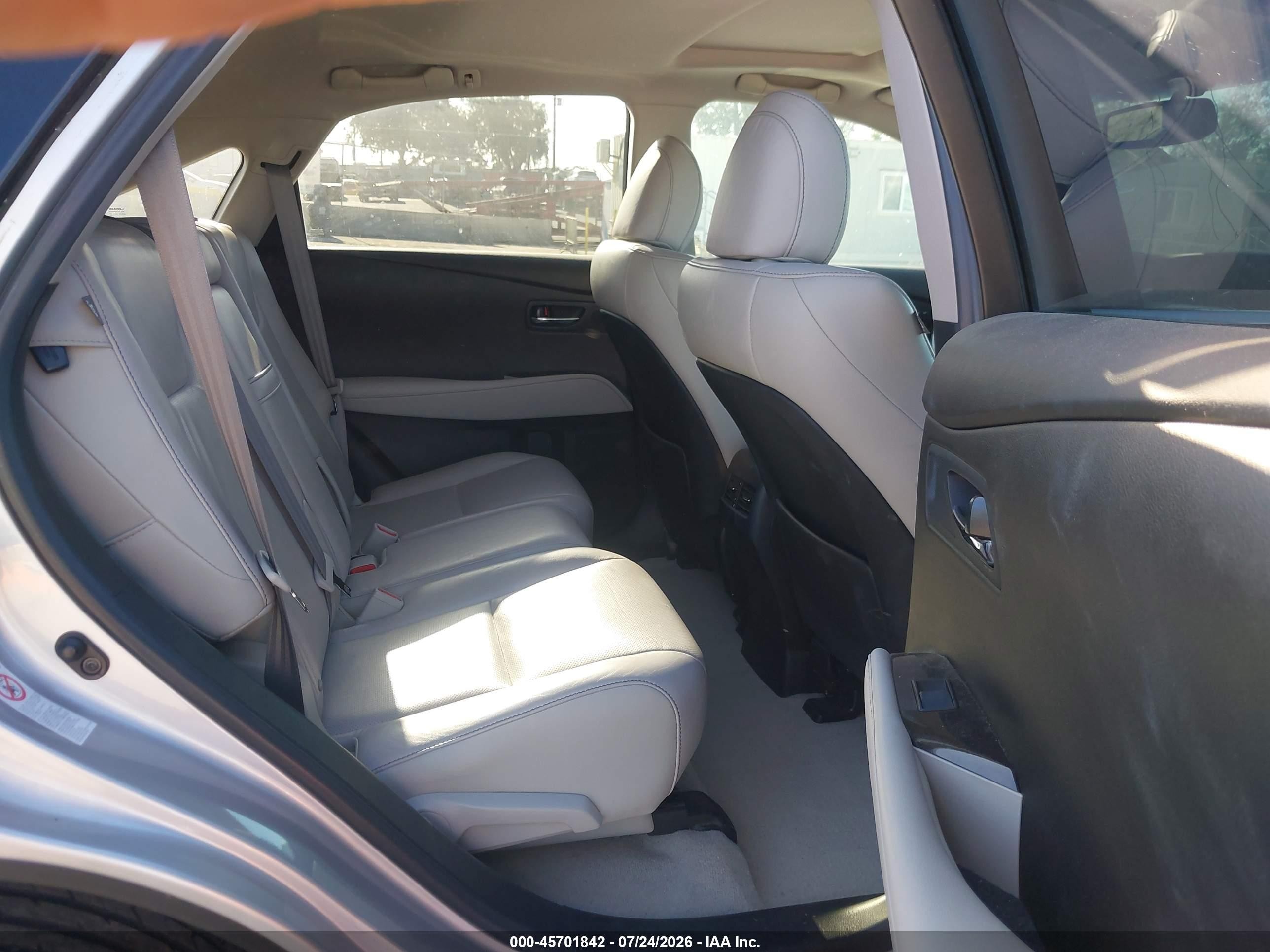 2013 Lexus Rx 350   Silver vin: 2T2ZK1BA3DC118824