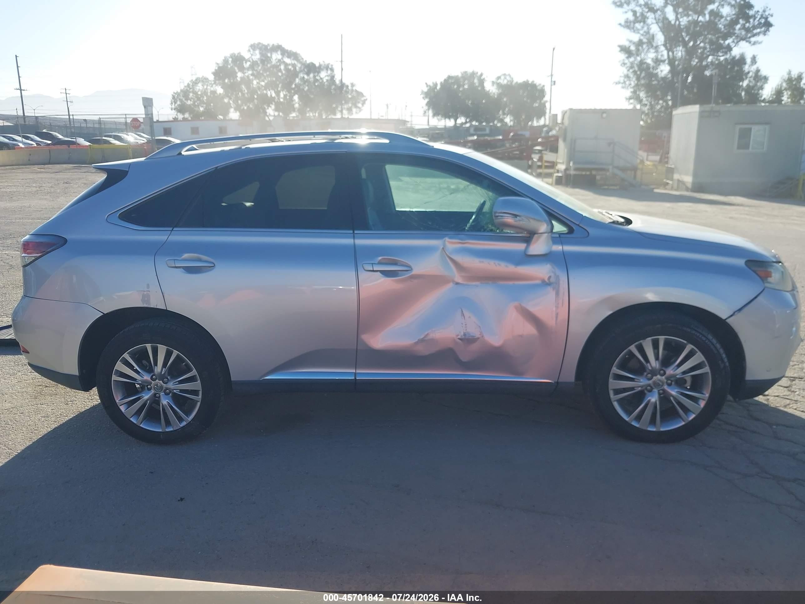 2013 Lexus Rx 350   Silver vin: 2T2ZK1BA3DC118824