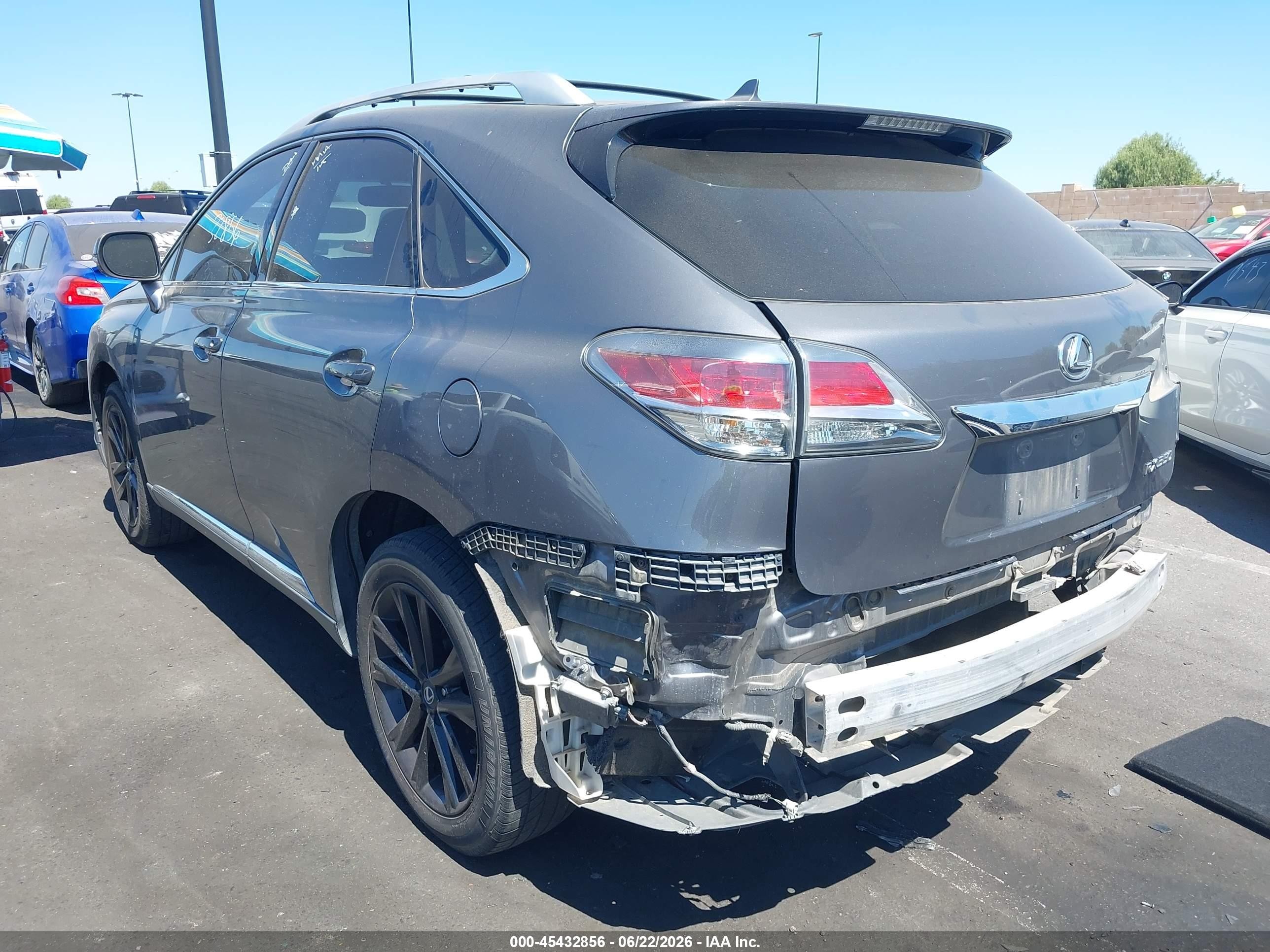 2013 Lexus Rx 350 Gray vin: 2T2ZK1BA3DC118838