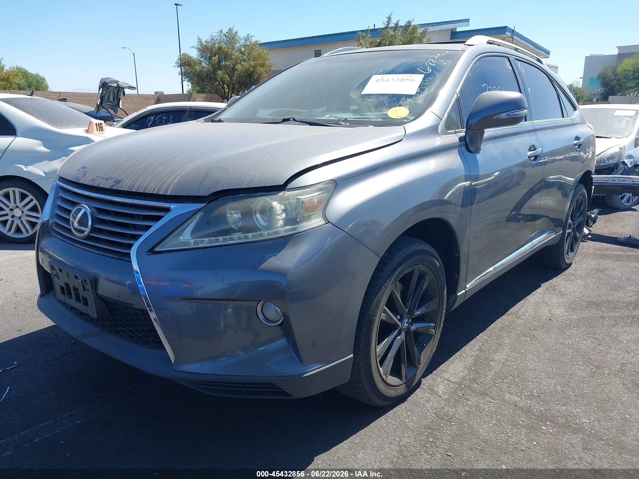 2013 Lexus Rx 350 Gray vin: 2T2ZK1BA3DC118838