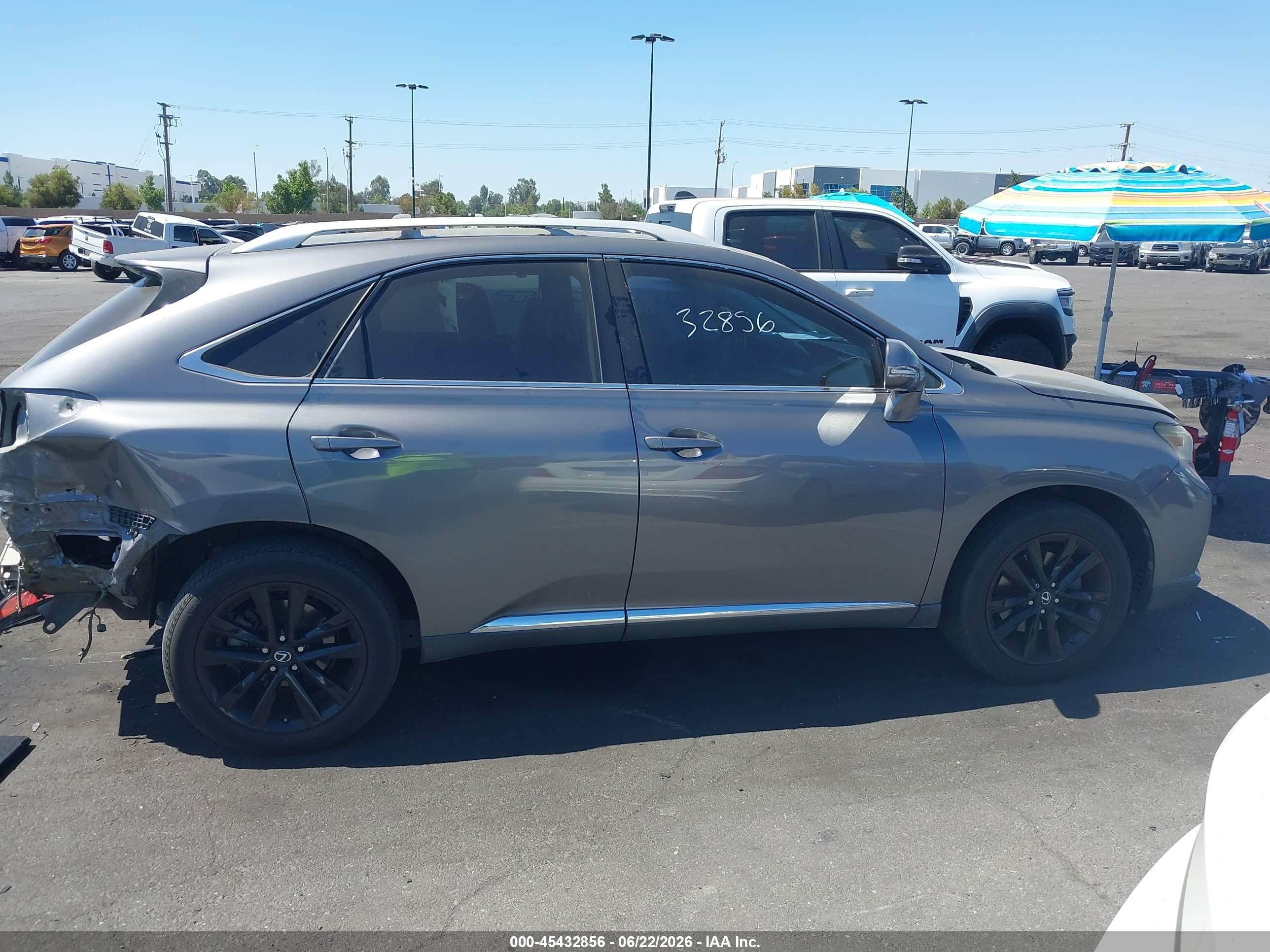 2013 Lexus Rx 350 Gray vin: 2T2ZK1BA3DC118838