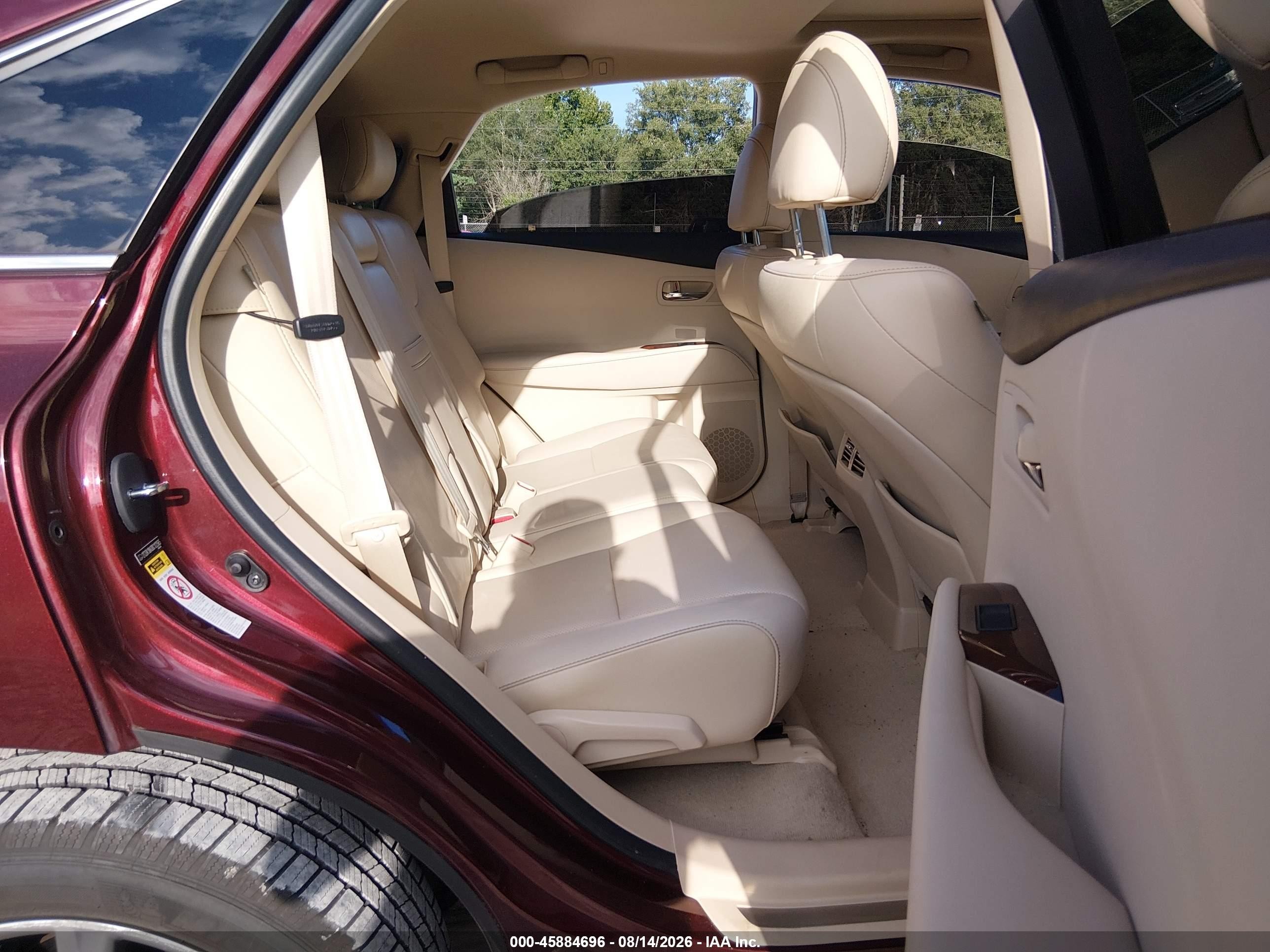 2013 Lexus Rx 350 Maroon vin: 2T2ZK1BA3DC122565