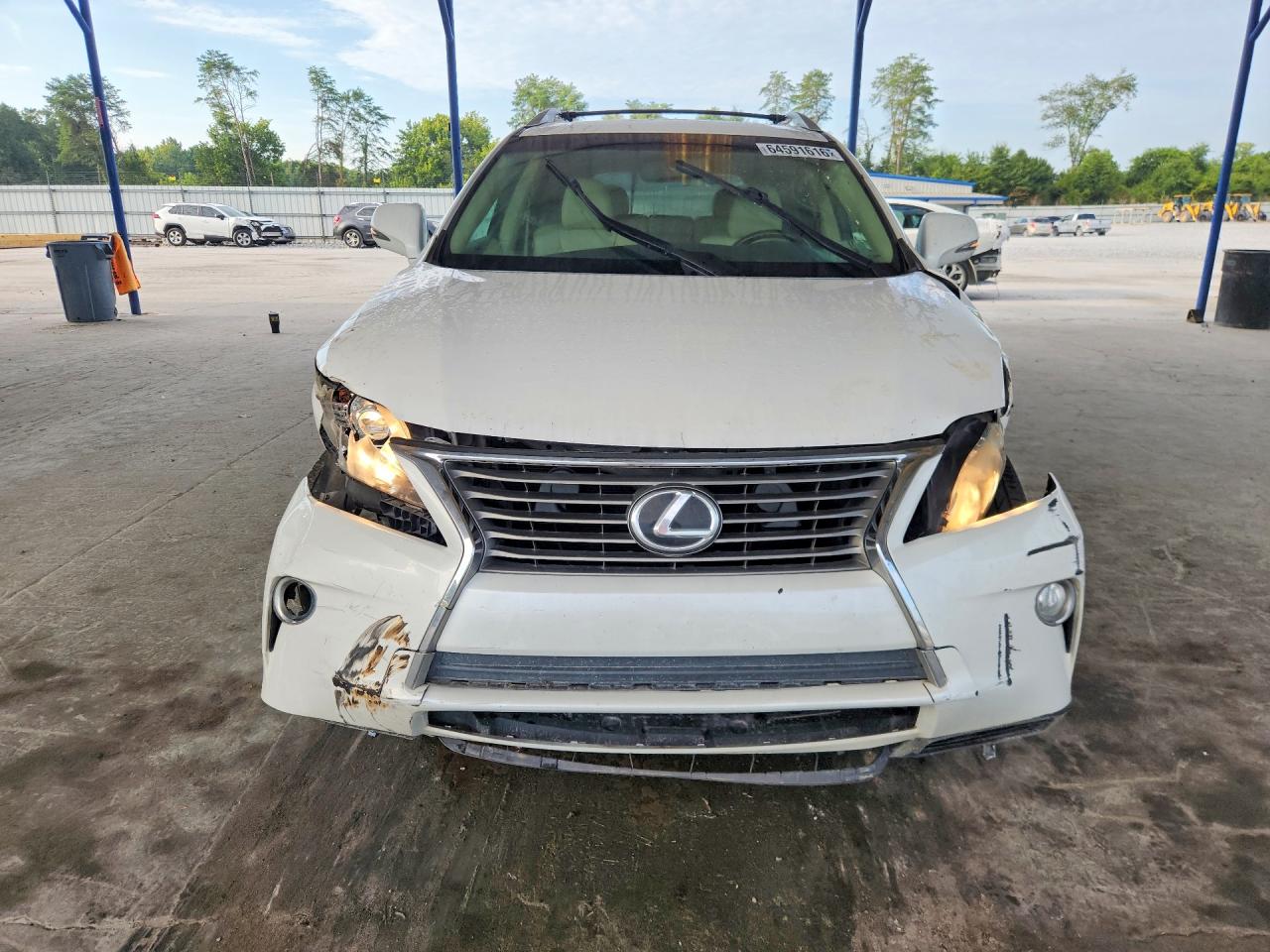 2014 Lexus Rx 350 Base Белый vin: 2T2ZK1BA3EC142753