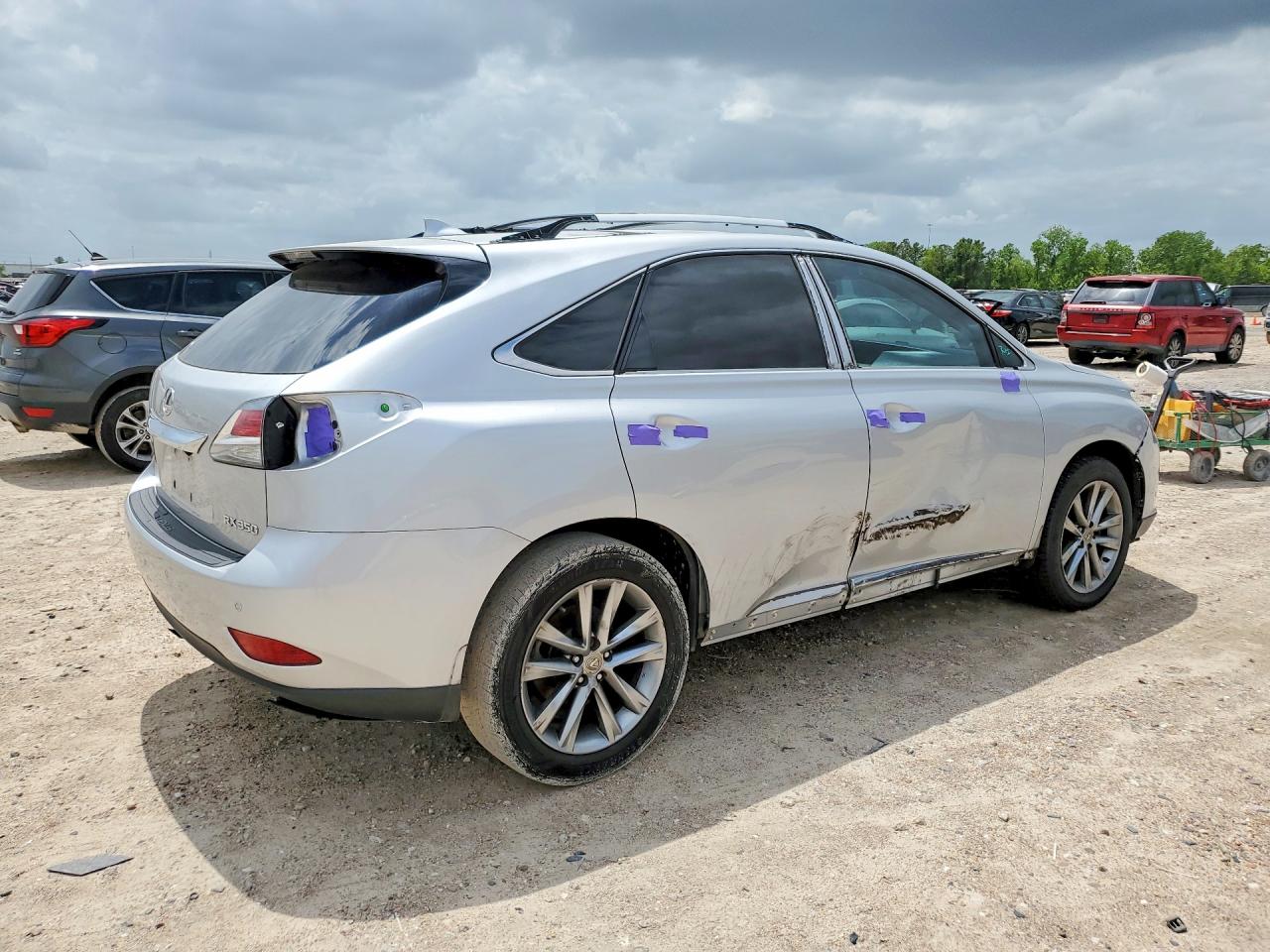 2014 Lexus Rx 350 Silver vin: 2T2ZK1BA3EC146379