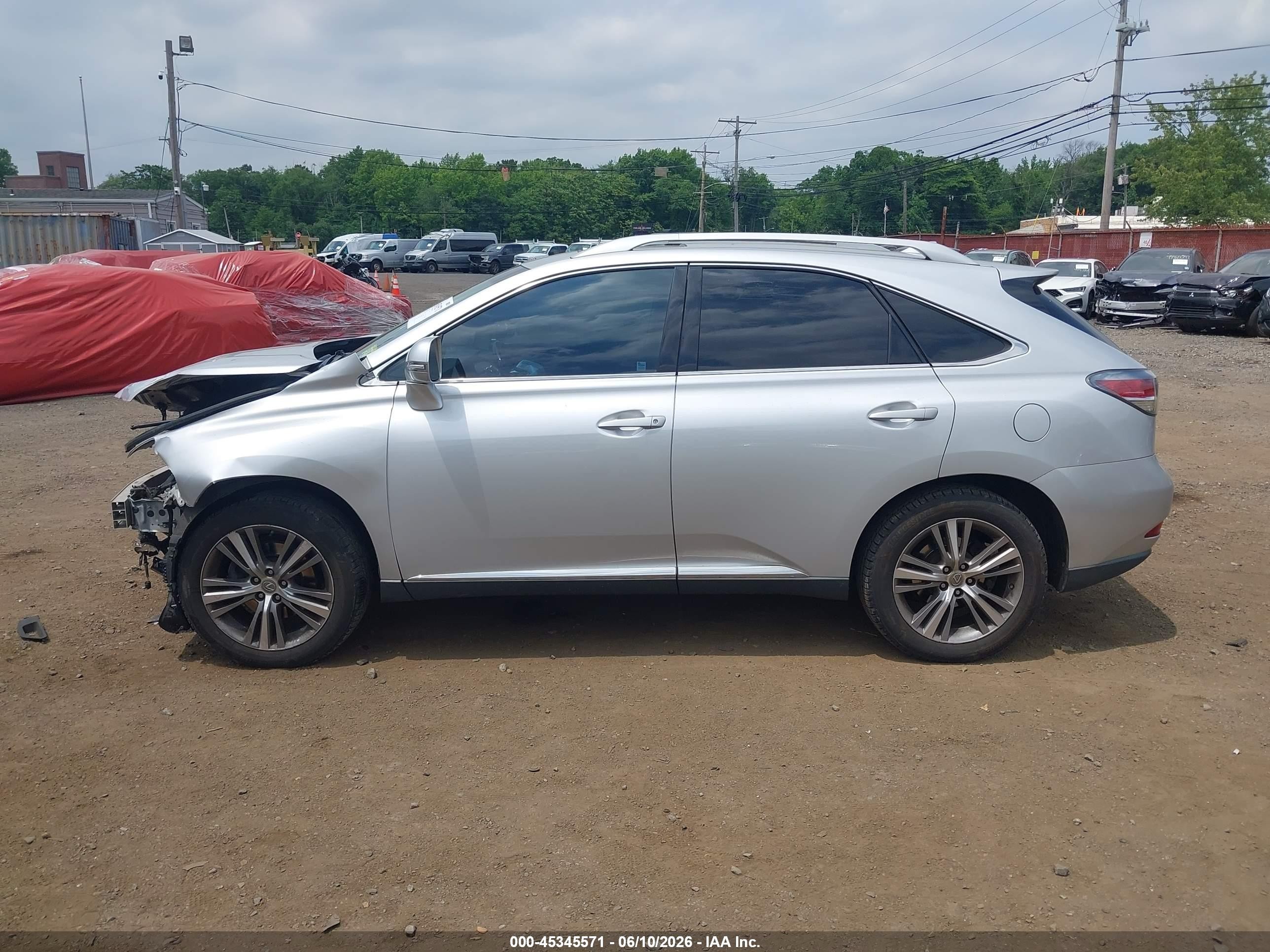 2015 Lexus Rx 350 Silver vin: 2T2ZK1BA3FC163538