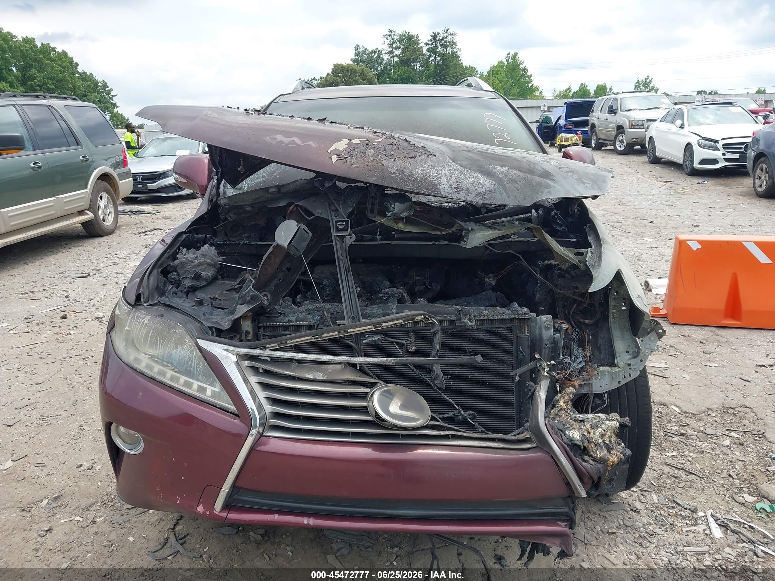 2015 Lexus Rx 350 Burgundy vin: 2T2ZK1BA3FC170389