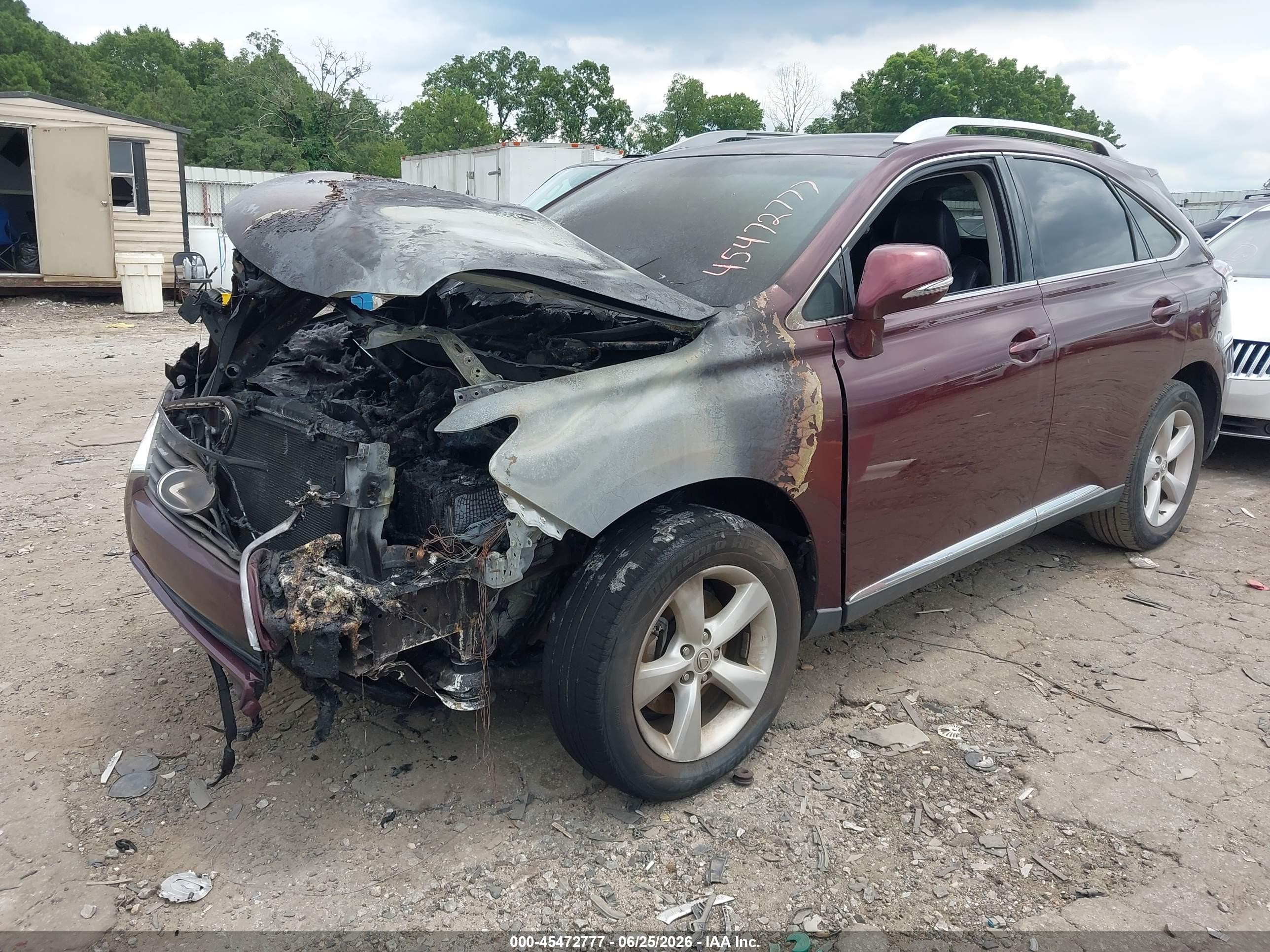 2015 Lexus Rx 350 Burgundy vin: 2T2ZK1BA3FC170389