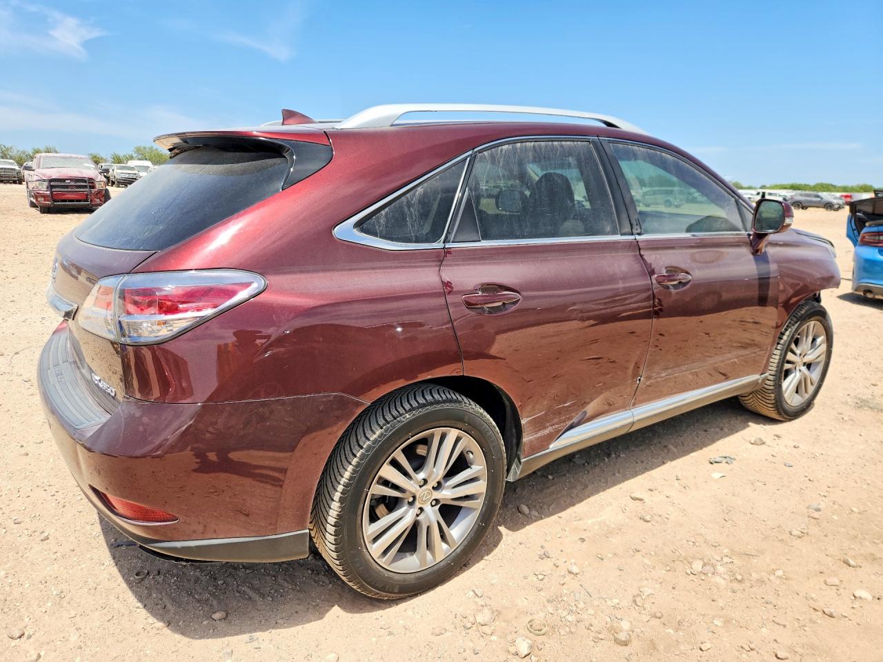 2015 Lexus Rx 350 Base Burgundy vin: 2T2ZK1BA3FC173941