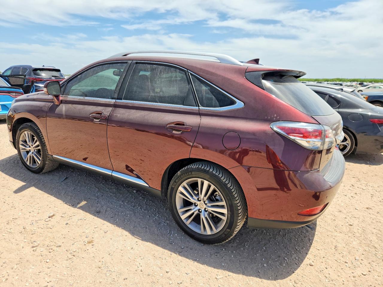 2015 Lexus Rx 350 Base Burgundy vin: 2T2ZK1BA3FC173941