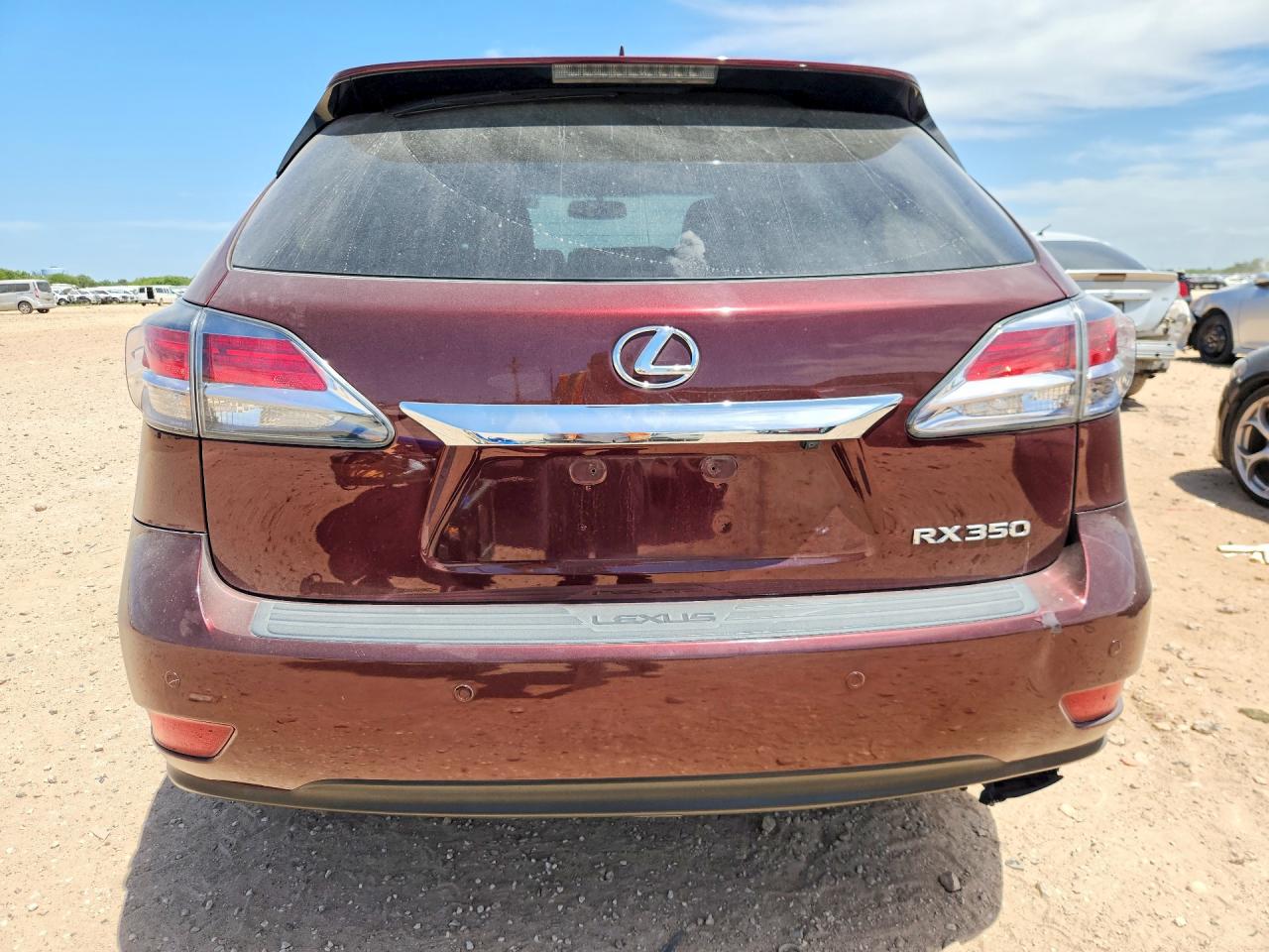 2015 Lexus Rx 350 Base Burgundy vin: 2T2ZK1BA3FC173941