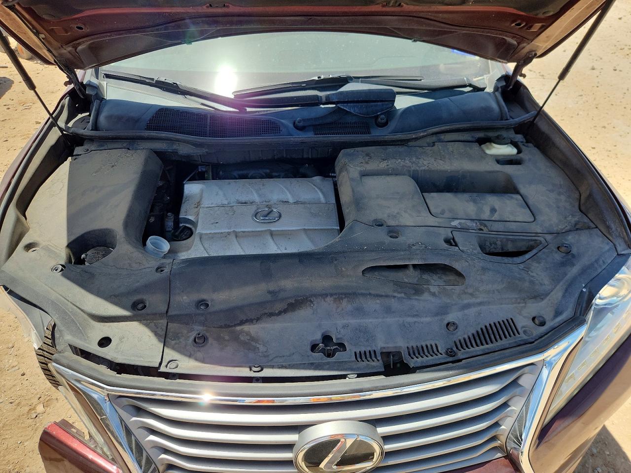 2015 Lexus Rx 350 Base Burgundy vin: 2T2ZK1BA3FC173941