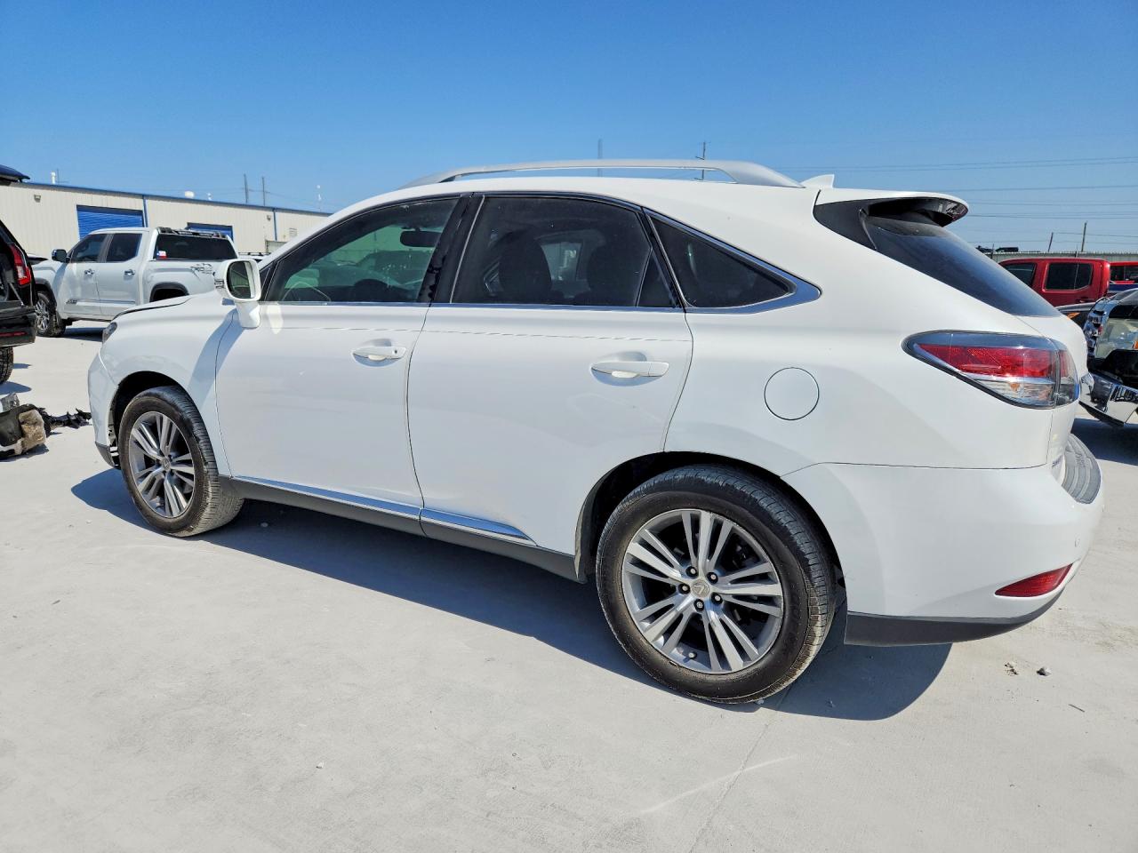 2015 Lexus Rx 350 Base White vin: 2T2ZK1BA3FC180954