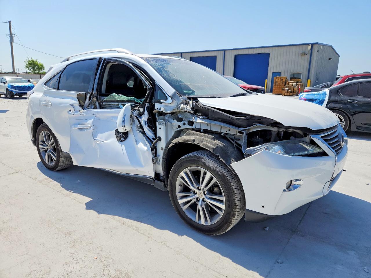 2015 Lexus Rx 350 Base White vin: 2T2ZK1BA3FC180954