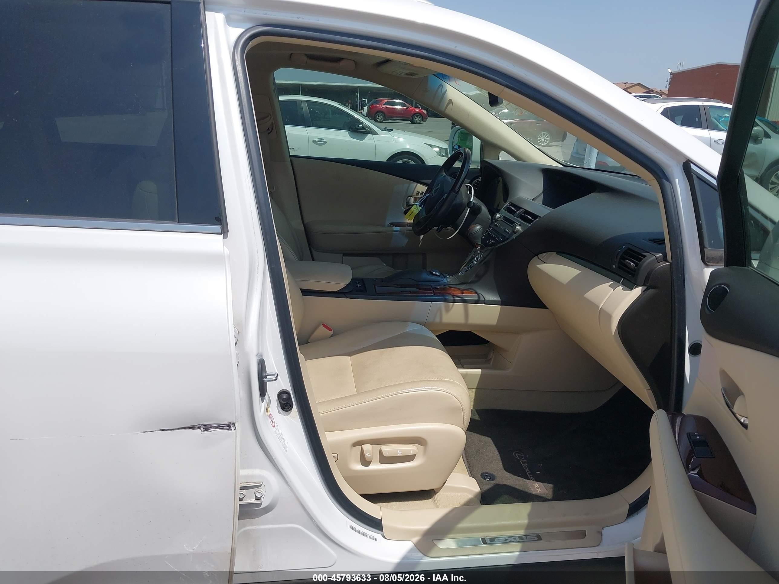 2015 Lexus Rx 350 White vin: 2T2ZK1BA3FC182476