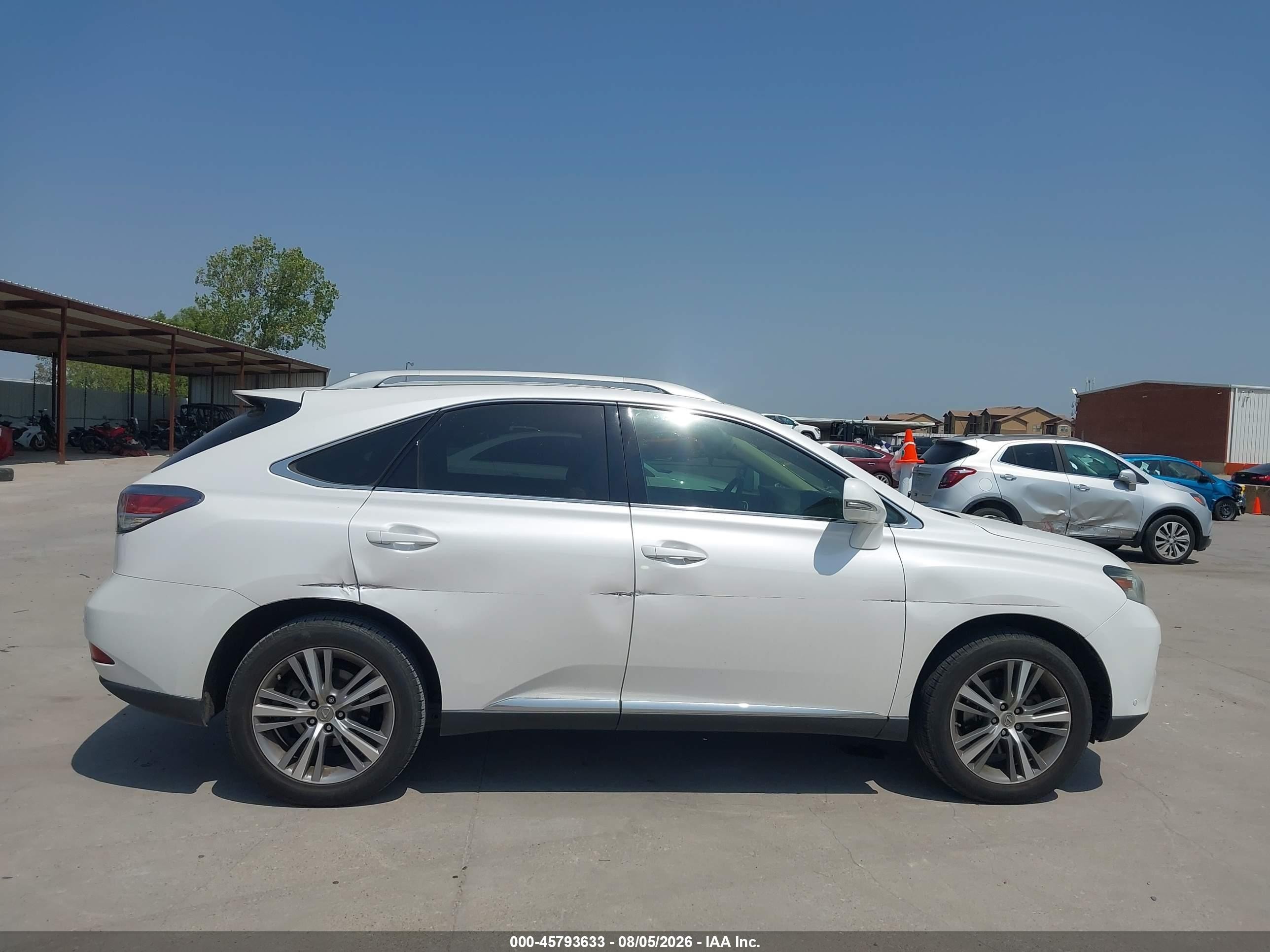 2015 Lexus Rx 350 White vin: 2T2ZK1BA3FC182476
