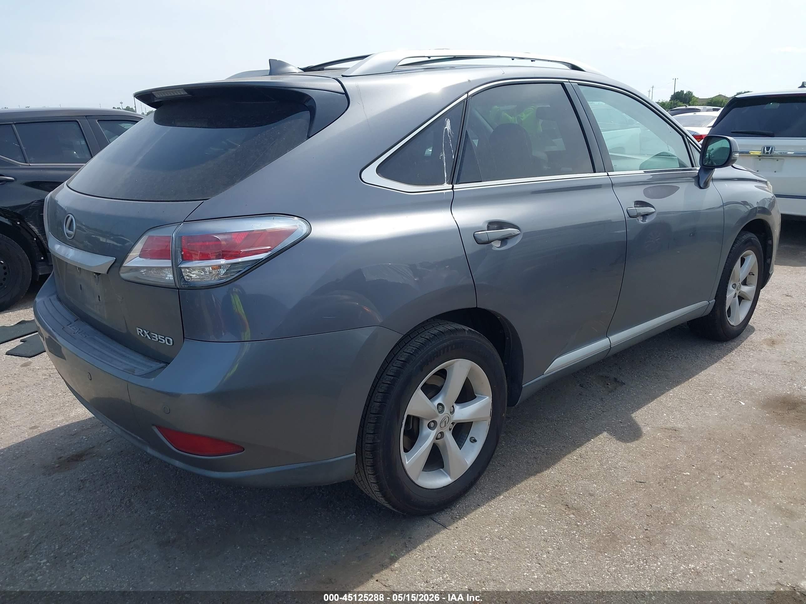 2015 Lexus Rx 350   Серый vin: 2T2ZK1BA3FC182686
