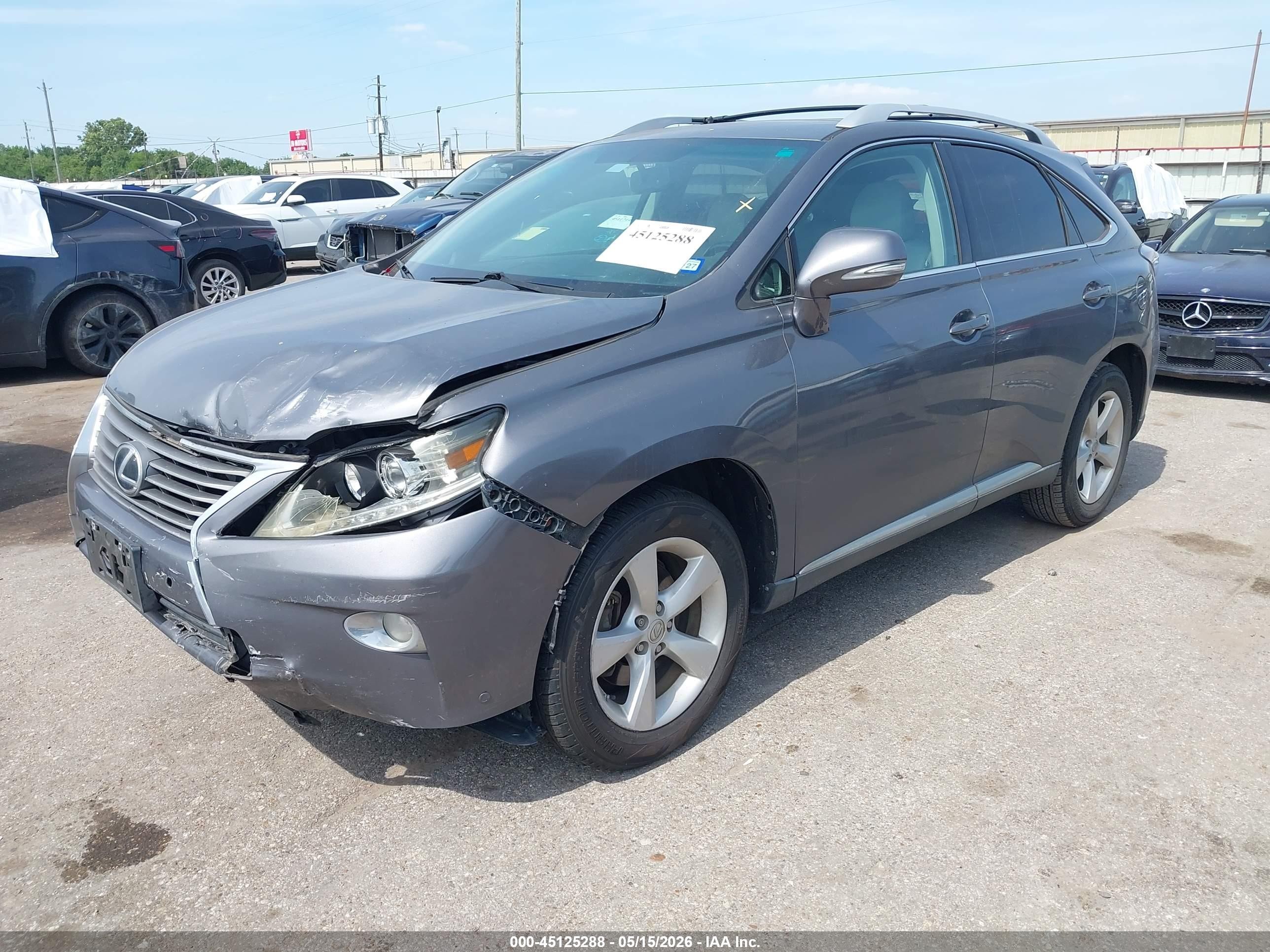 2015 Lexus Rx 350   Серый vin: 2T2ZK1BA3FC182686