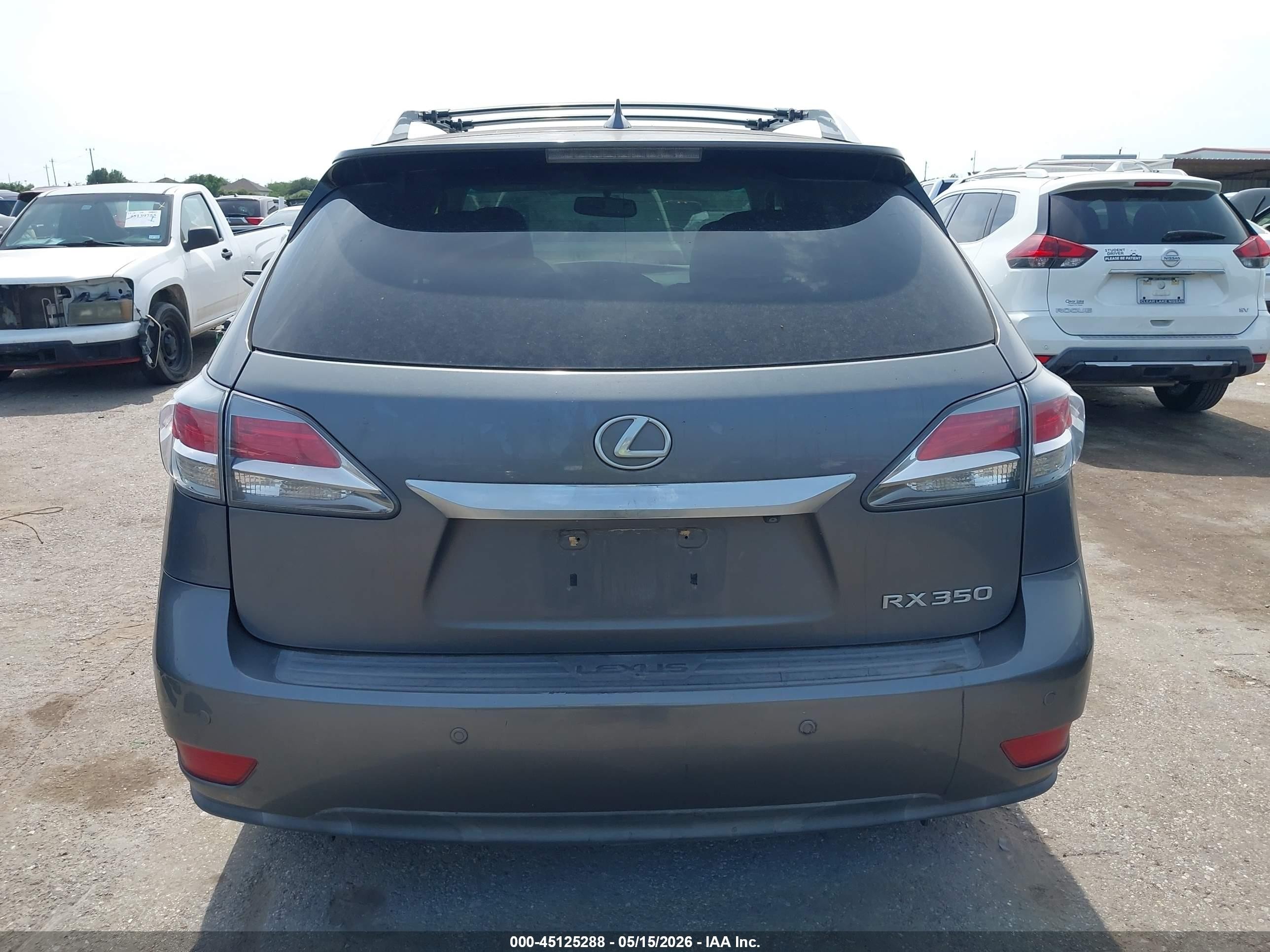 2015 Lexus Rx 350   Серый vin: 2T2ZK1BA3FC182686