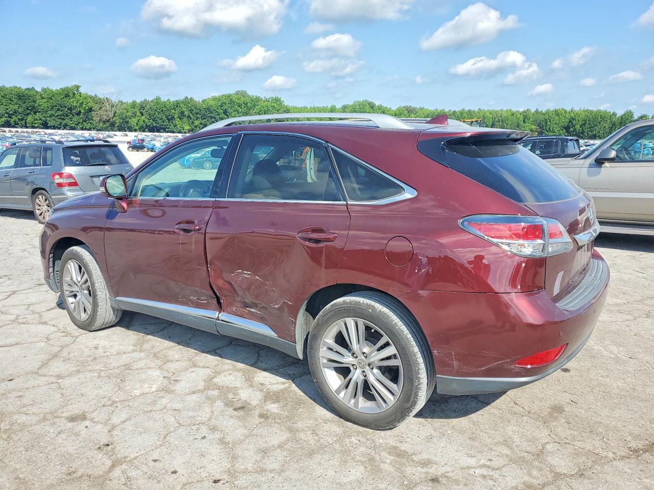 2015 Lexus Rx 350 Burgundy vin: 2T2ZK1BA3FC186141