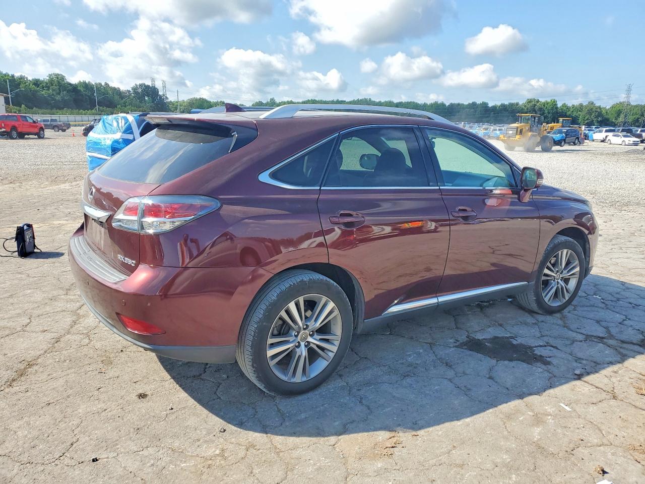 2015 Lexus Rx 350 Burgundy vin: 2T2ZK1BA3FC186141