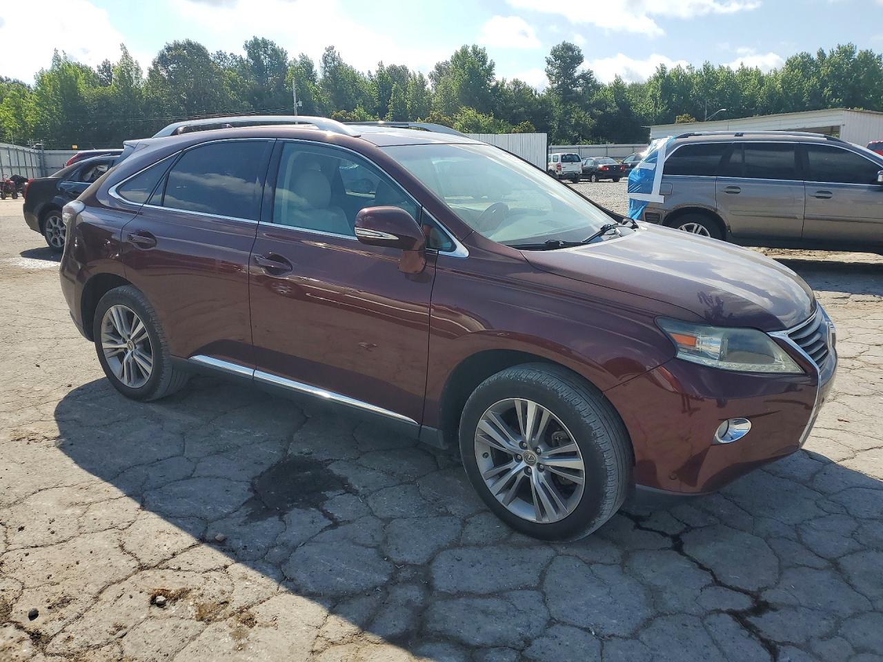 2015 Lexus Rx 350 Burgundy vin: 2T2ZK1BA3FC186141