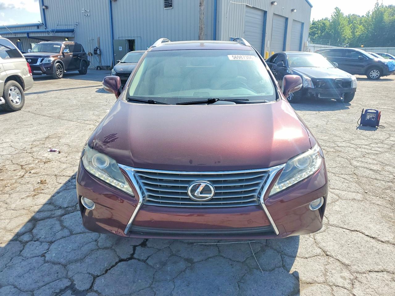 2015 Lexus Rx 350 Burgundy vin: 2T2ZK1BA3FC186141
