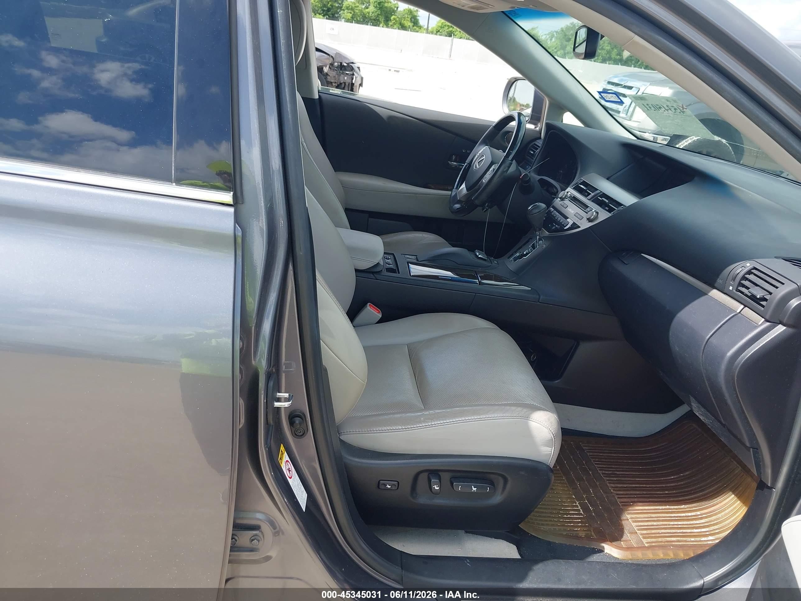 2015 Lexus Rx 350   Gray vin: 2T2ZK1BA3FC195969