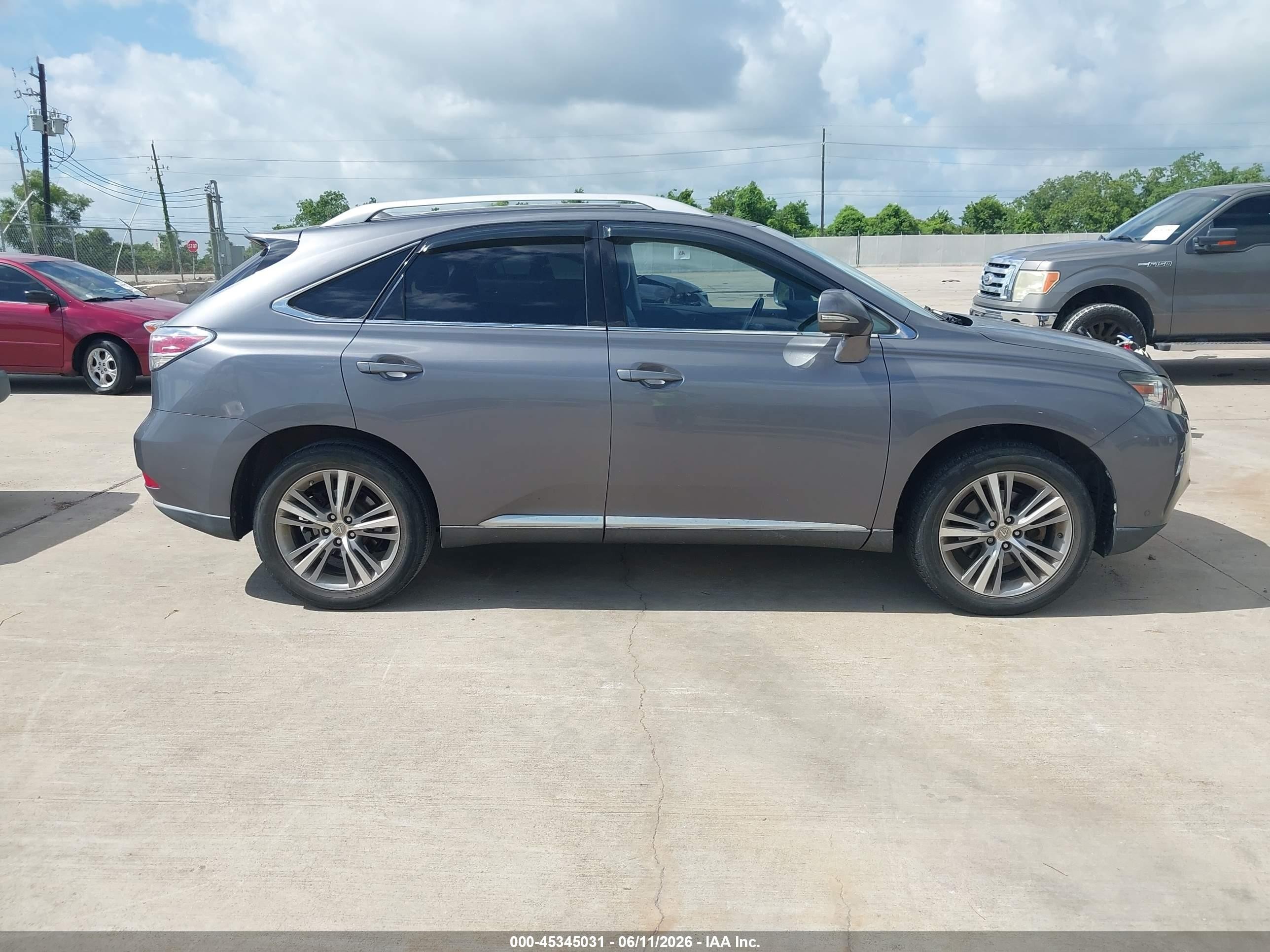 2015 Lexus Rx 350   Gray vin: 2T2ZK1BA3FC195969