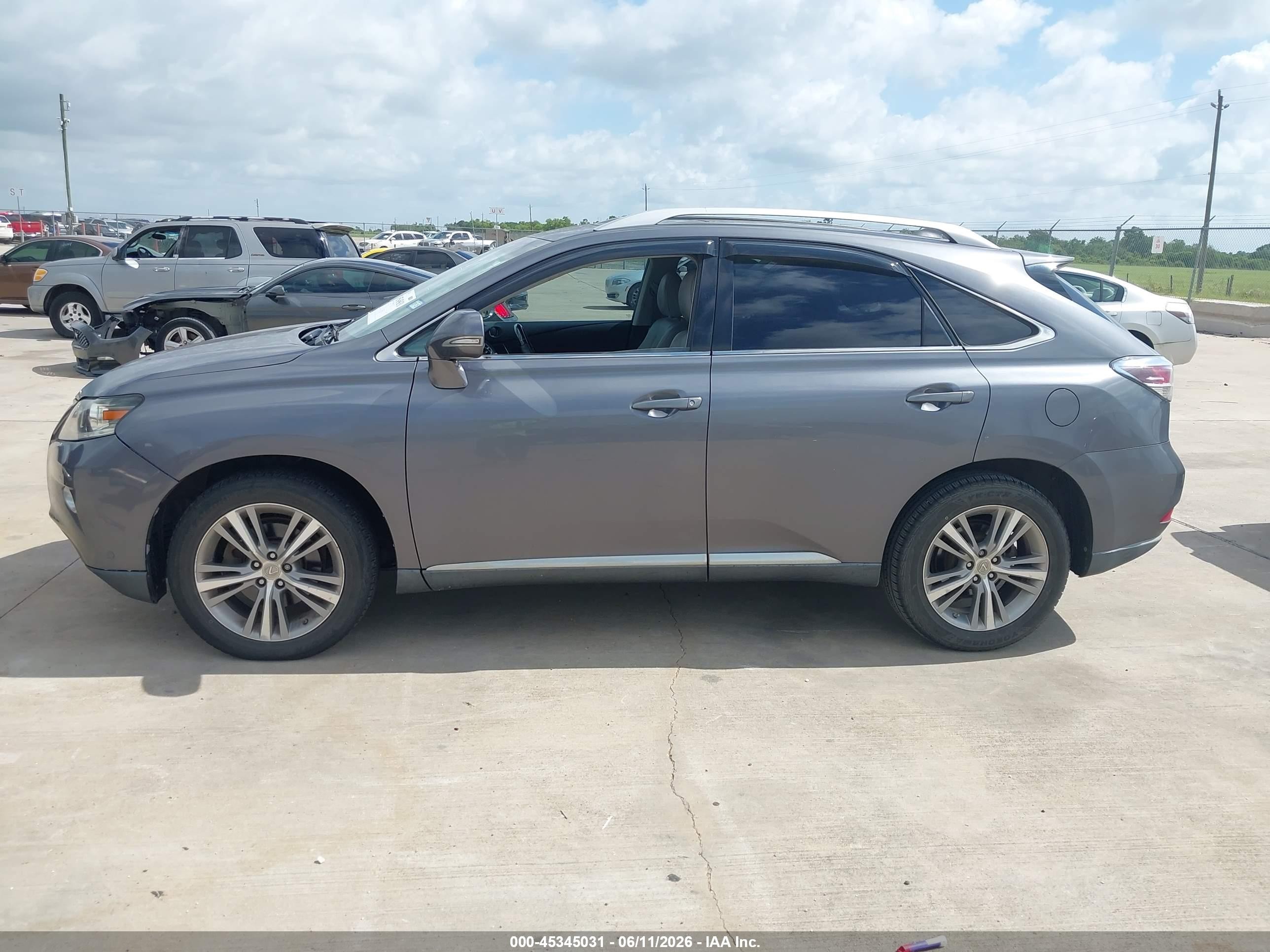 2015 Lexus Rx 350   Gray vin: 2T2ZK1BA3FC195969