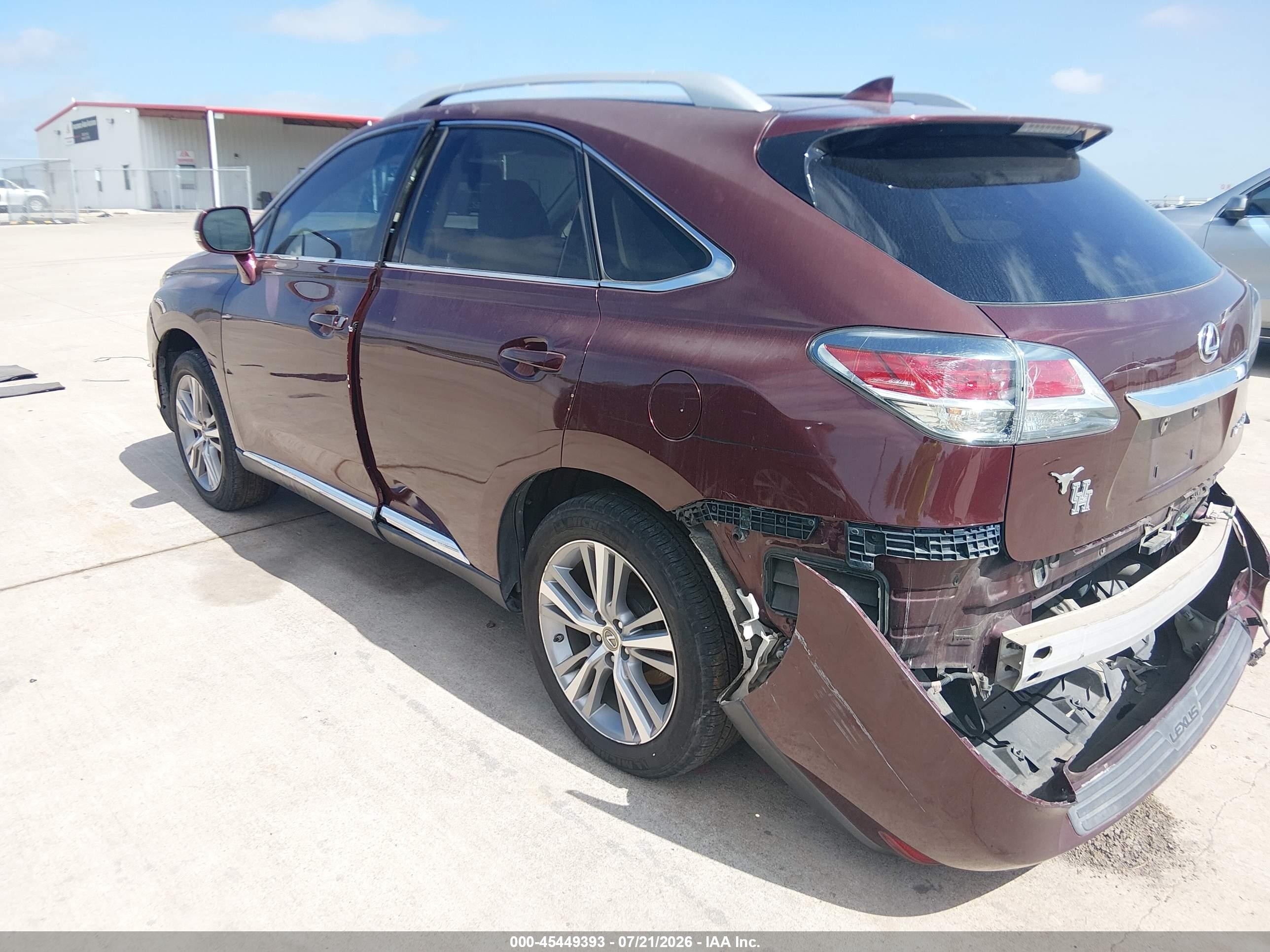 2015 Lexus Rx 350   Burgundy vin: 2T2ZK1BA3FC197463