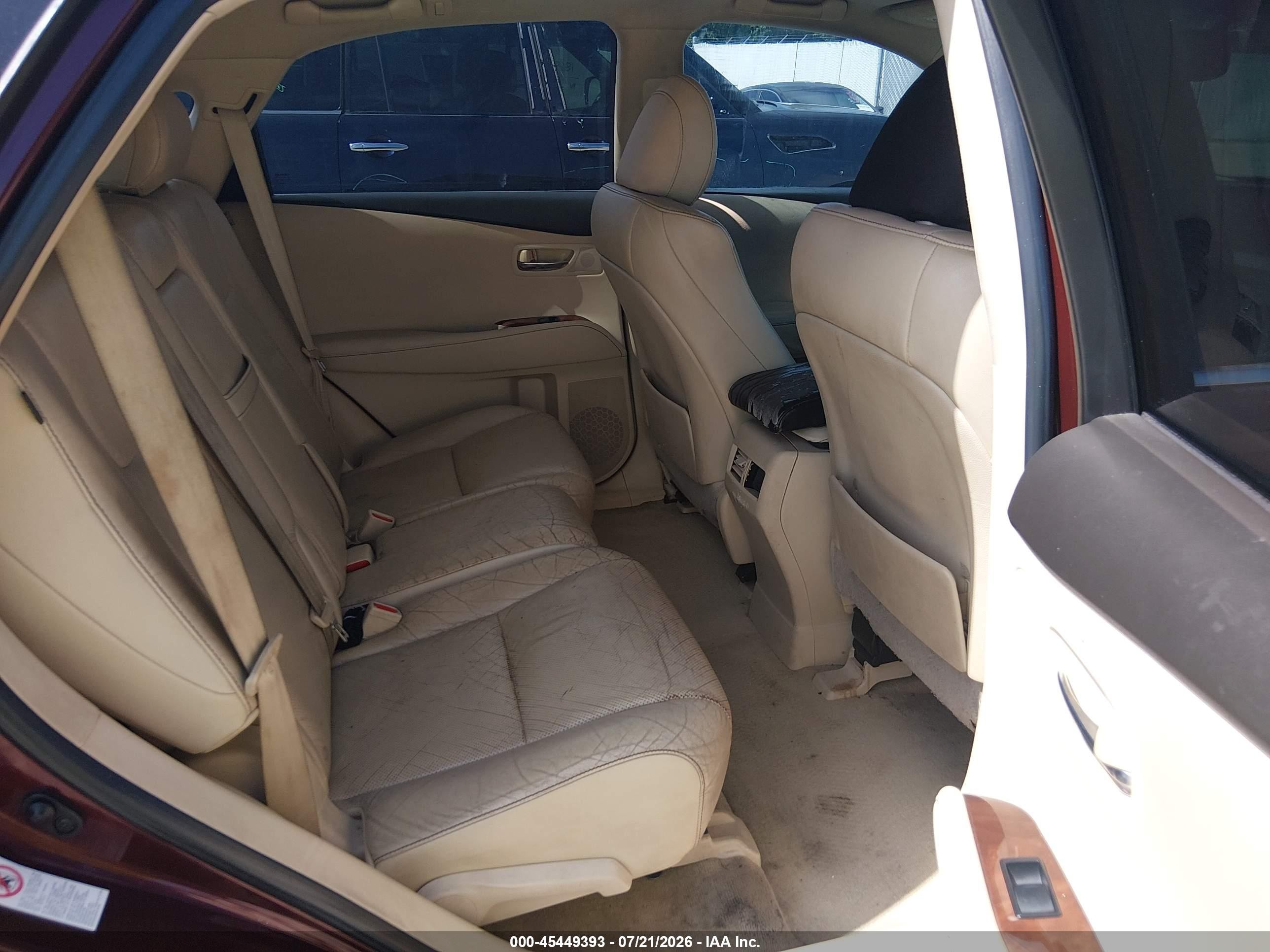 2015 Lexus Rx 350   Burgundy vin: 2T2ZK1BA3FC197463