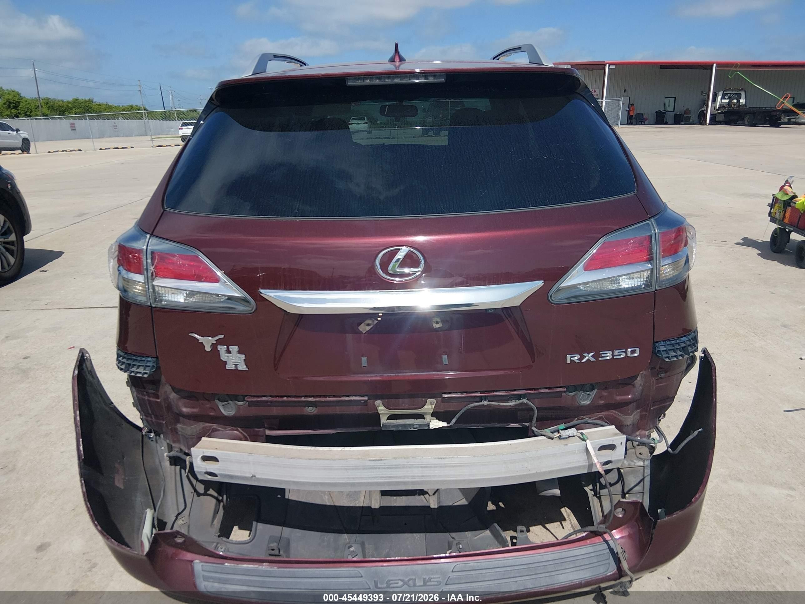 2015 Lexus Rx 350   Burgundy vin: 2T2ZK1BA3FC197463