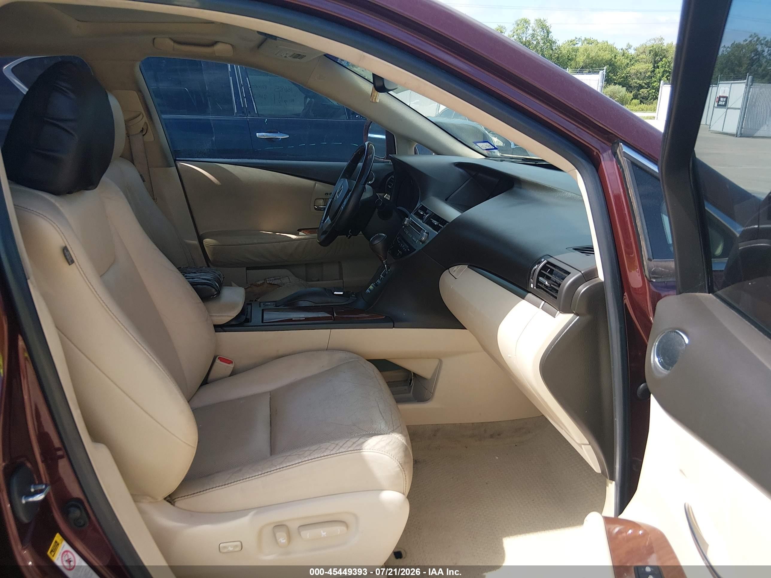 2015 Lexus Rx 350   Burgundy vin: 2T2ZK1BA3FC197463