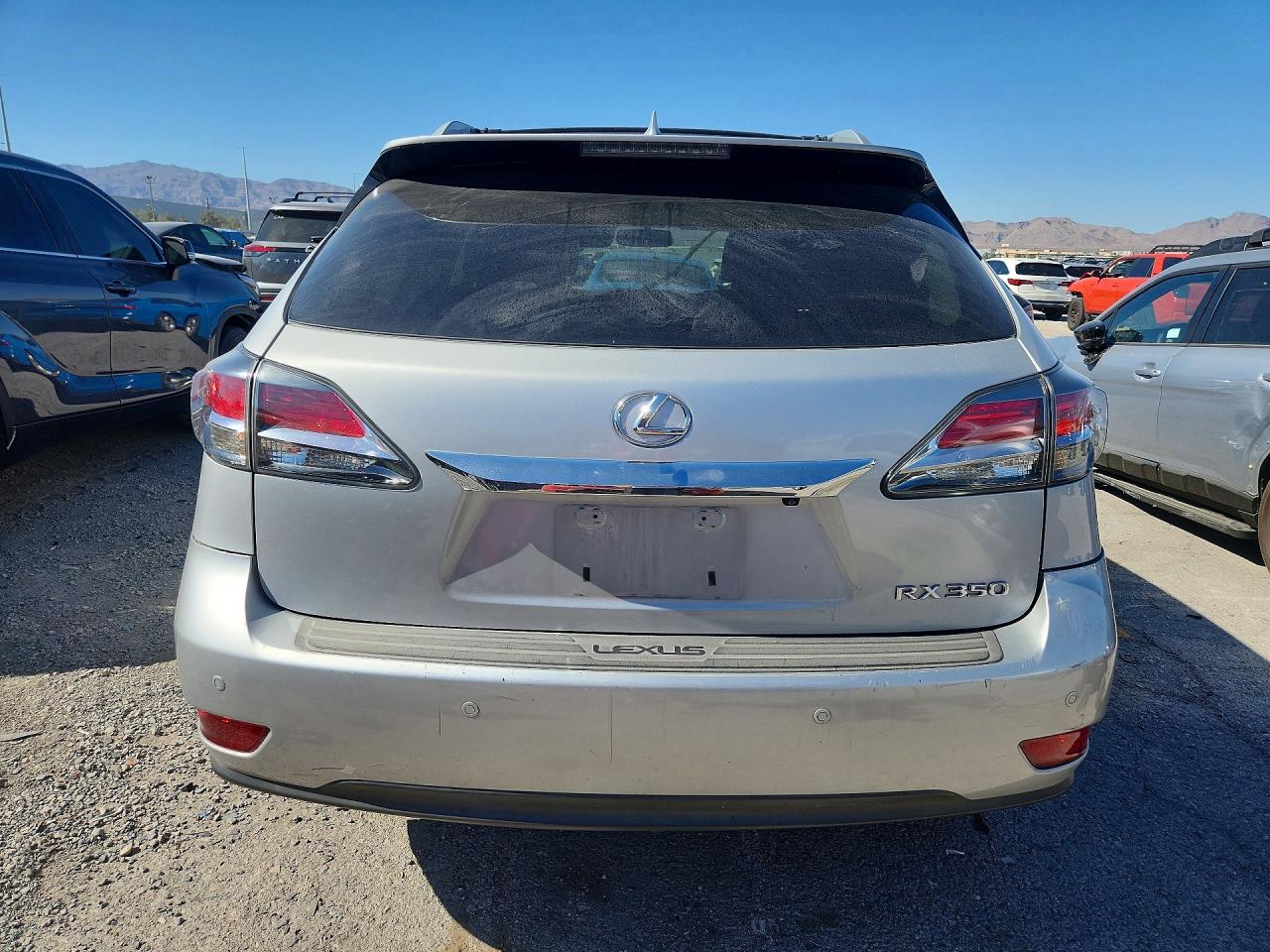 2015 Lexus Rx 350 Base Silver vin: 2T2ZK1BA3FC198855