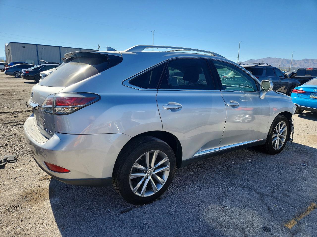 2015 Lexus Rx 350 Base Silver vin: 2T2ZK1BA3FC198855