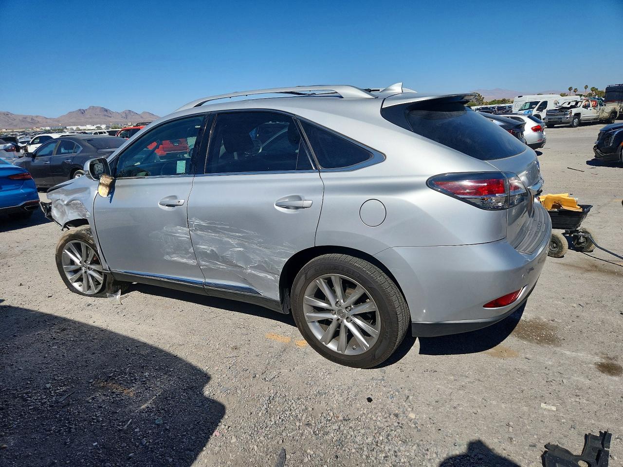 2015 Lexus Rx 350 Base Silver vin: 2T2ZK1BA3FC198855