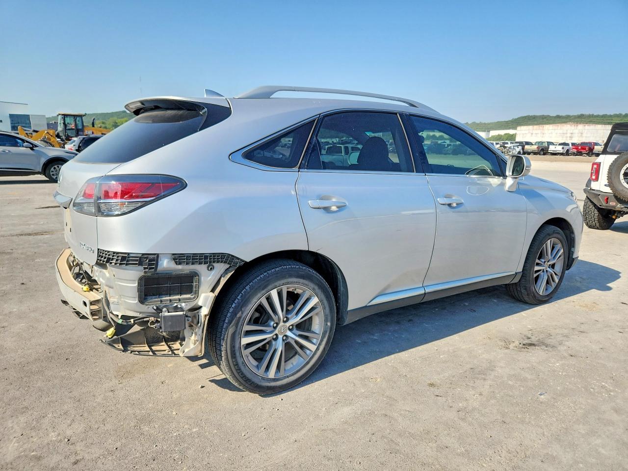 2015 Lexus Rx 350 Silver vin: 2T2ZK1BA3FC206971