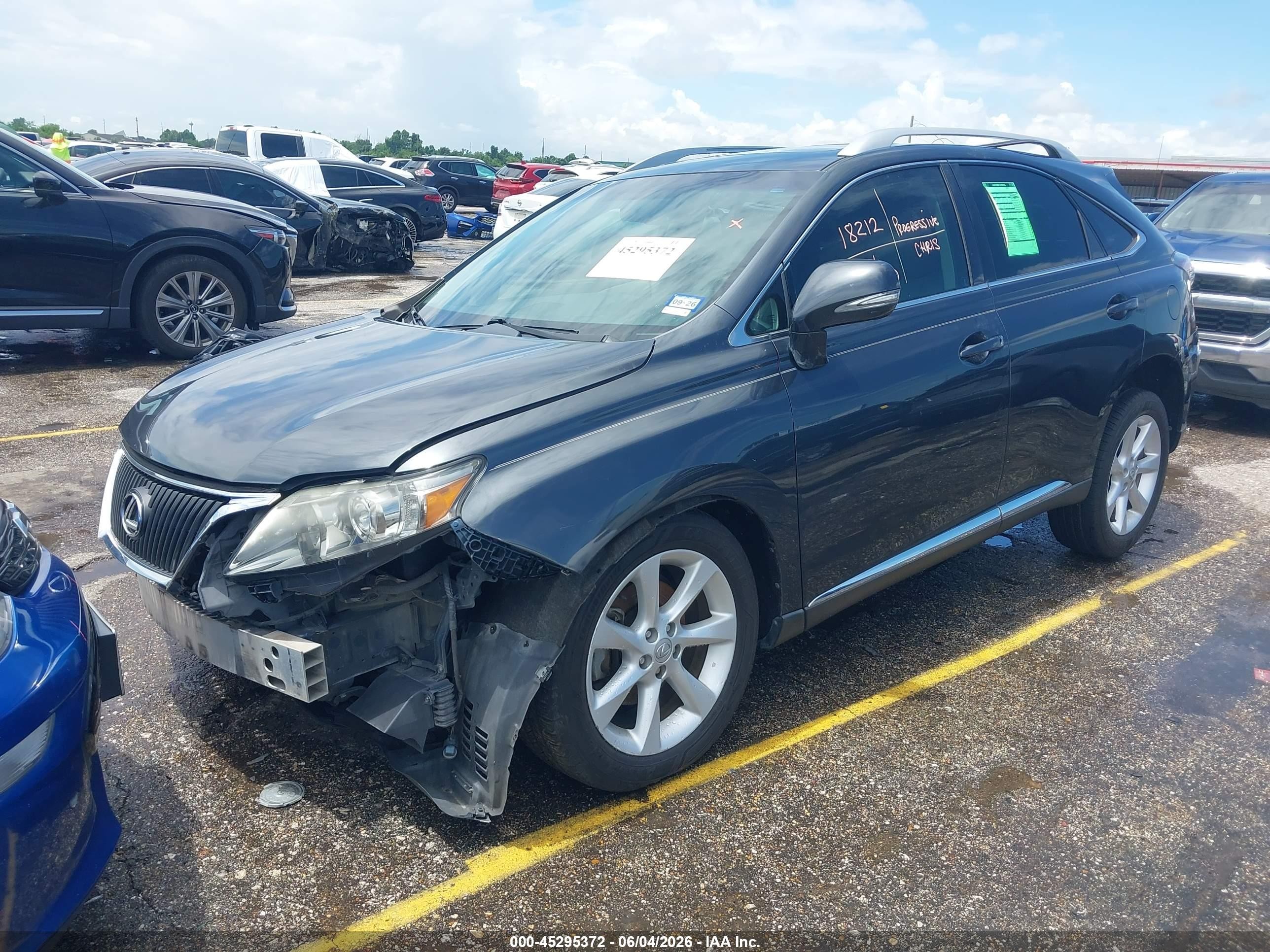 2010 Lexus Rx 350   Gray vin: 2T2ZK1BA4AC014449