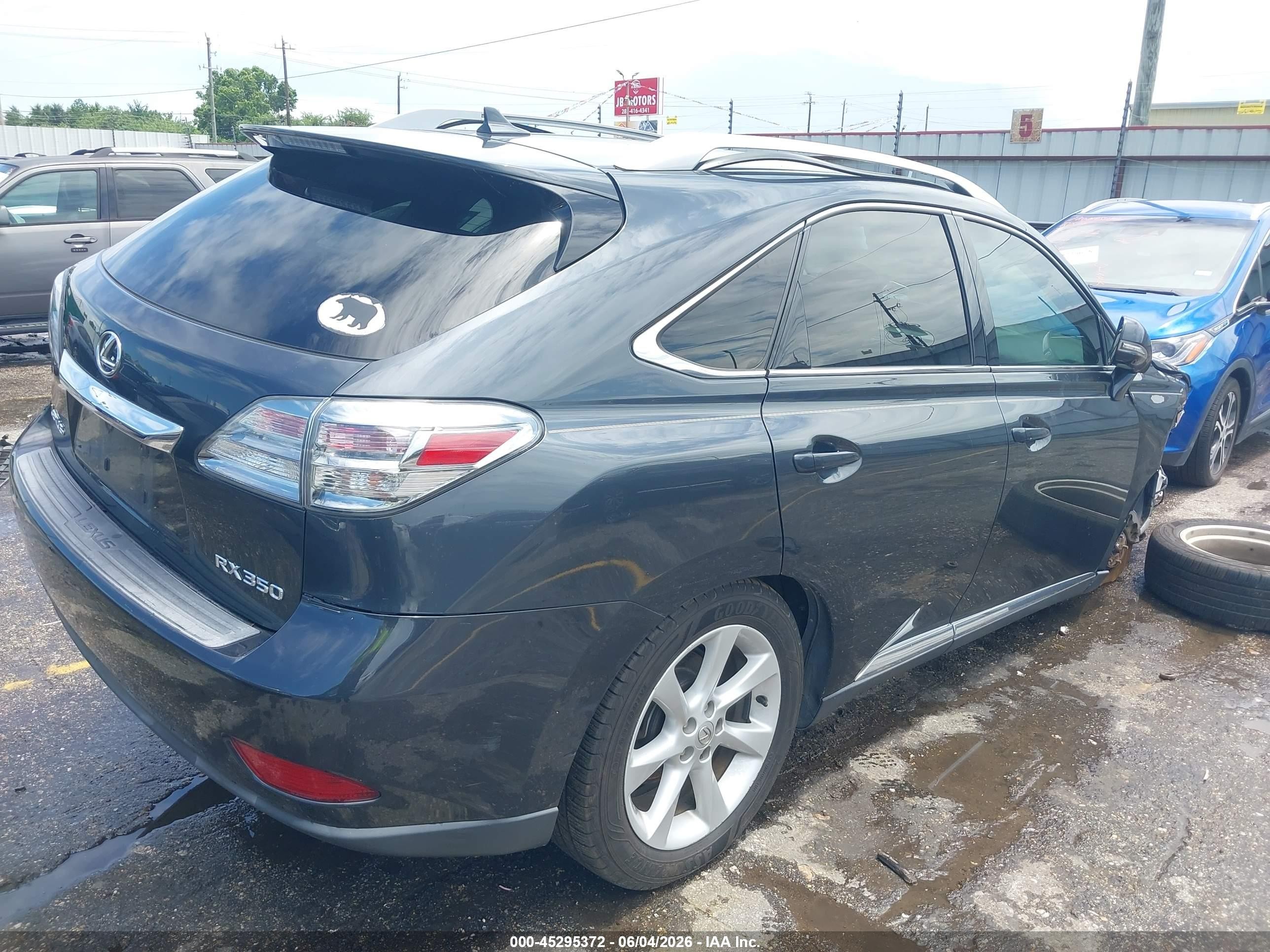 2010 Lexus Rx 350   Gray vin: 2T2ZK1BA4AC014449
