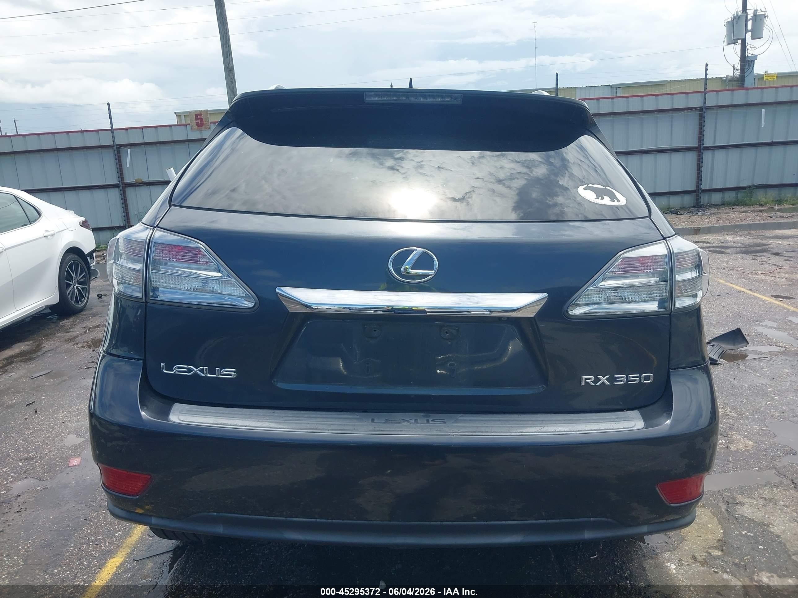 2010 Lexus Rx 350   Gray vin: 2T2ZK1BA4AC014449