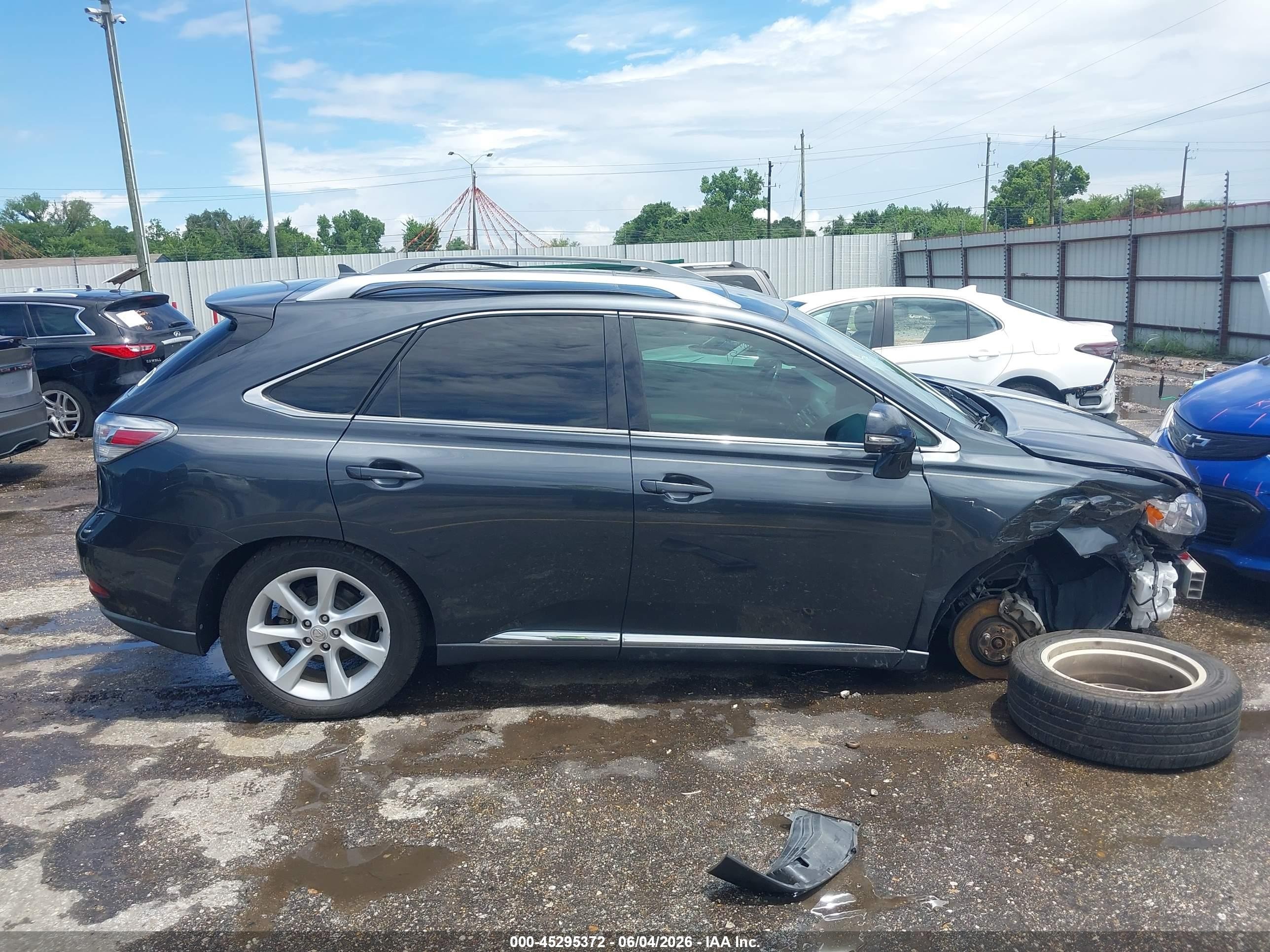 2010 Lexus Rx 350   Gray vin: 2T2ZK1BA4AC014449