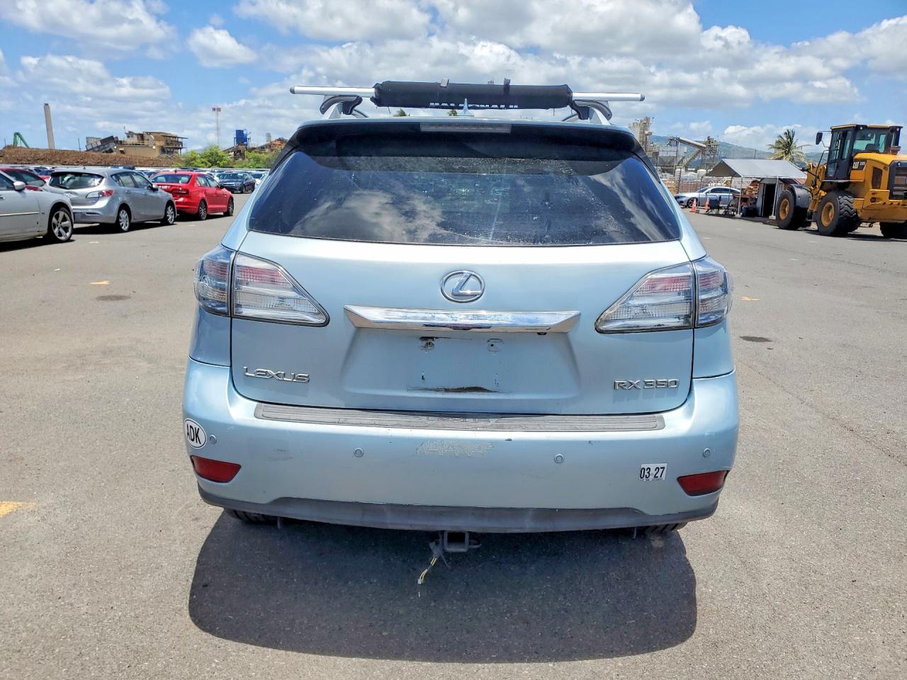 2010 Lexus Rx 350 Синий vin: 2T2ZK1BA4AC018713