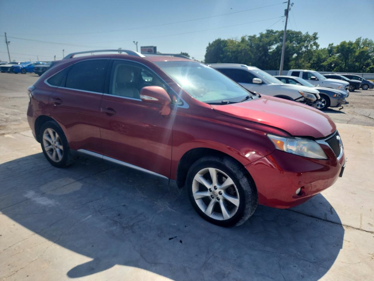 2010 Lexus Rx 350 Red vin: 2T2ZK1BA4AC019148