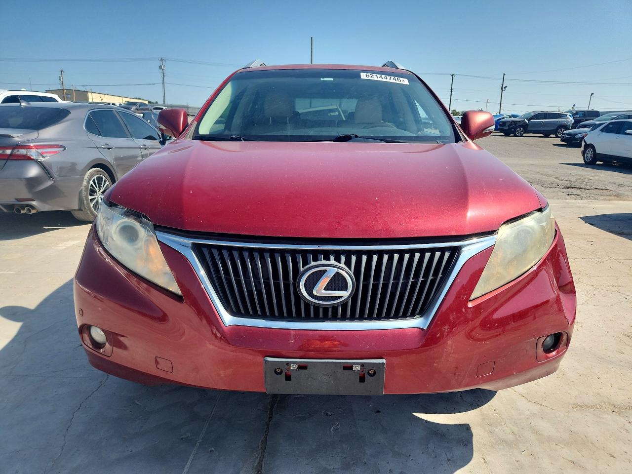 2010 Lexus Rx 350 Red vin: 2T2ZK1BA4AC019148