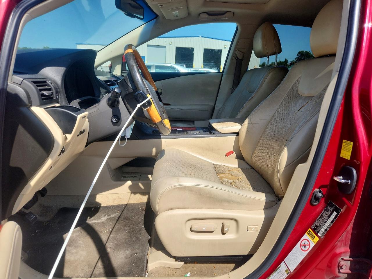 2010 Lexus Rx 350 Red vin: 2T2ZK1BA4AC019148