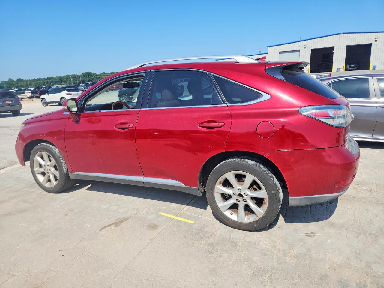 2010 Lexus Rx 350 Red vin: 2T2ZK1BA4AC019148