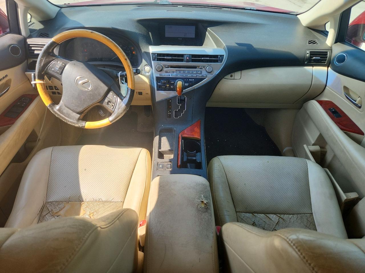 2010 Lexus Rx 350 Red vin: 2T2ZK1BA4AC019148
