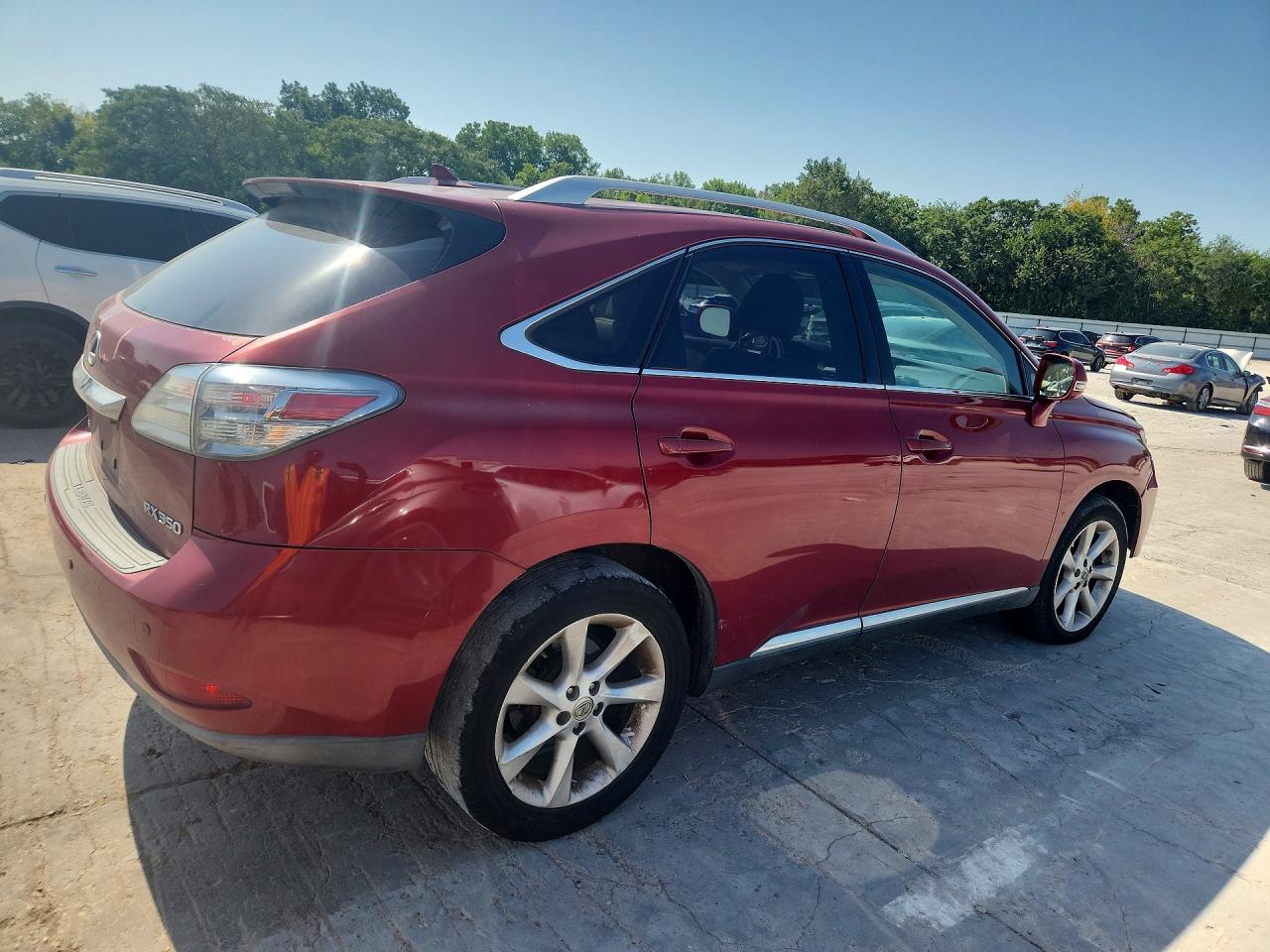 2010 Lexus Rx 350 Red vin: 2T2ZK1BA4AC019148