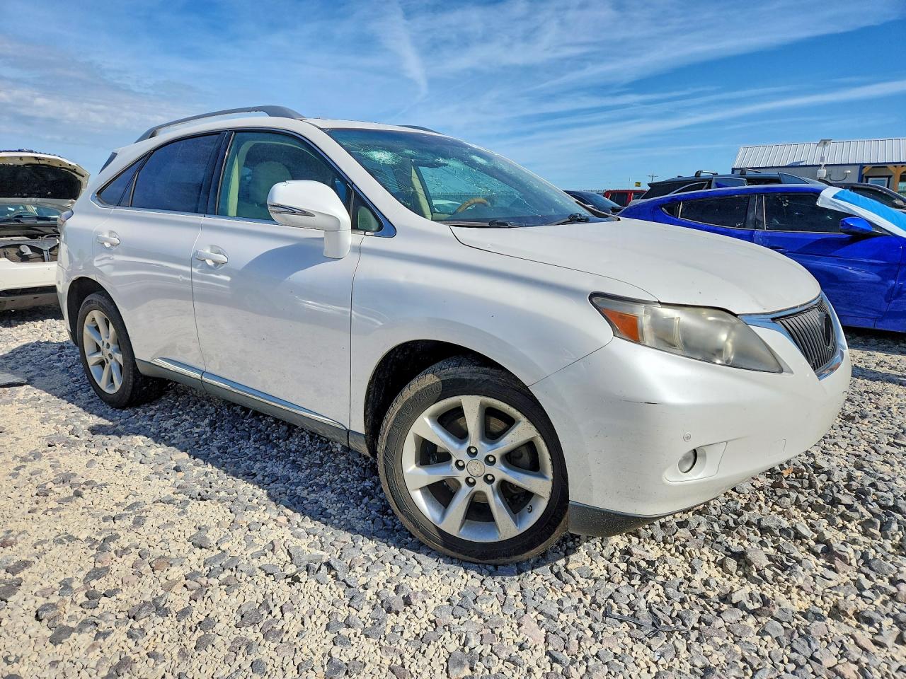2010 Lexus Rx 350 Белый vin: 2T2ZK1BA4AC023071