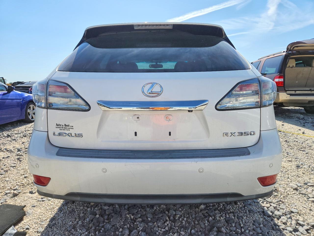 2010 Lexus Rx 350 Белый vin: 2T2ZK1BA4AC023071